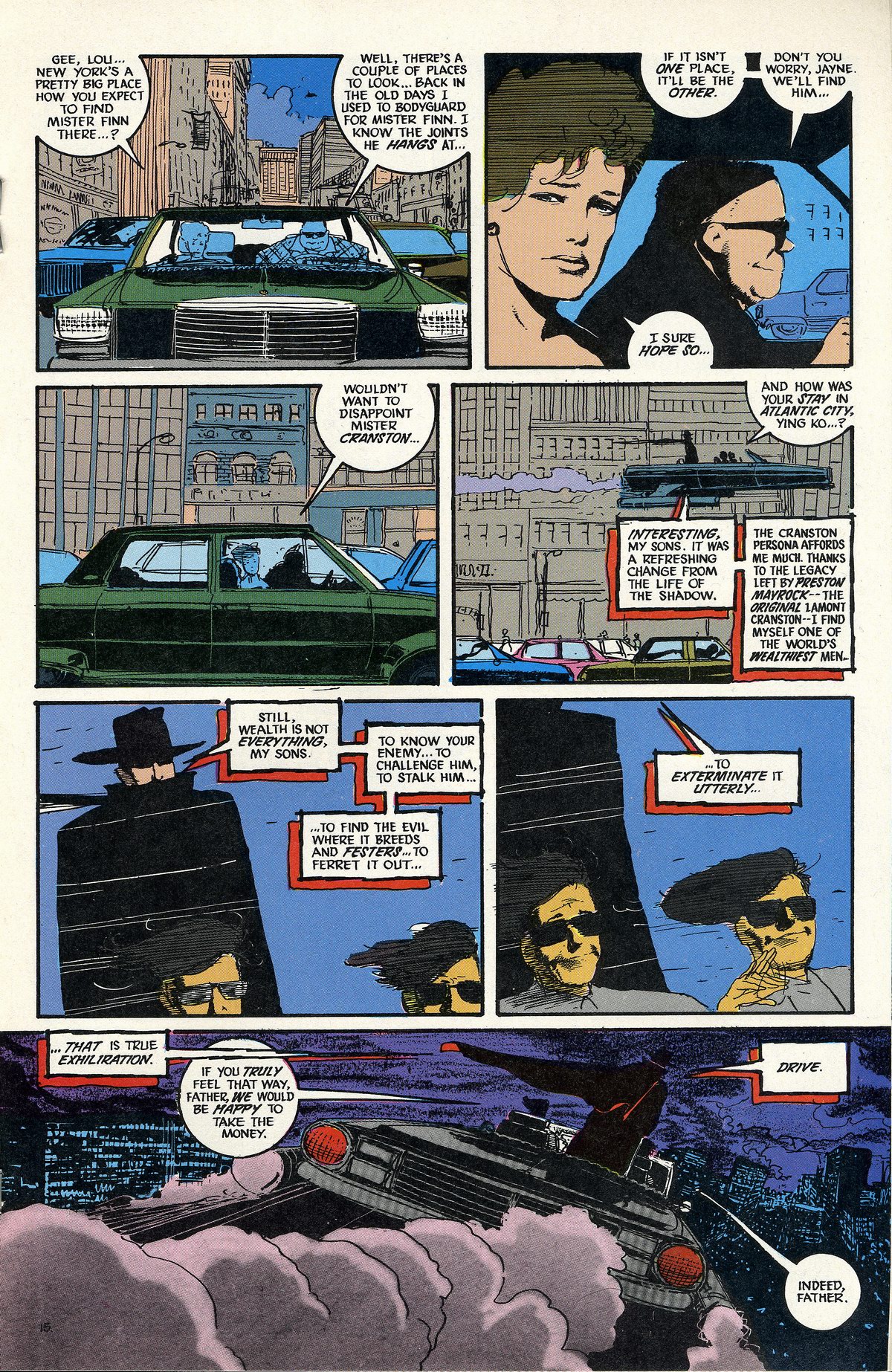 Read online The Shadow (1987) comic -  Issue #10 - 19