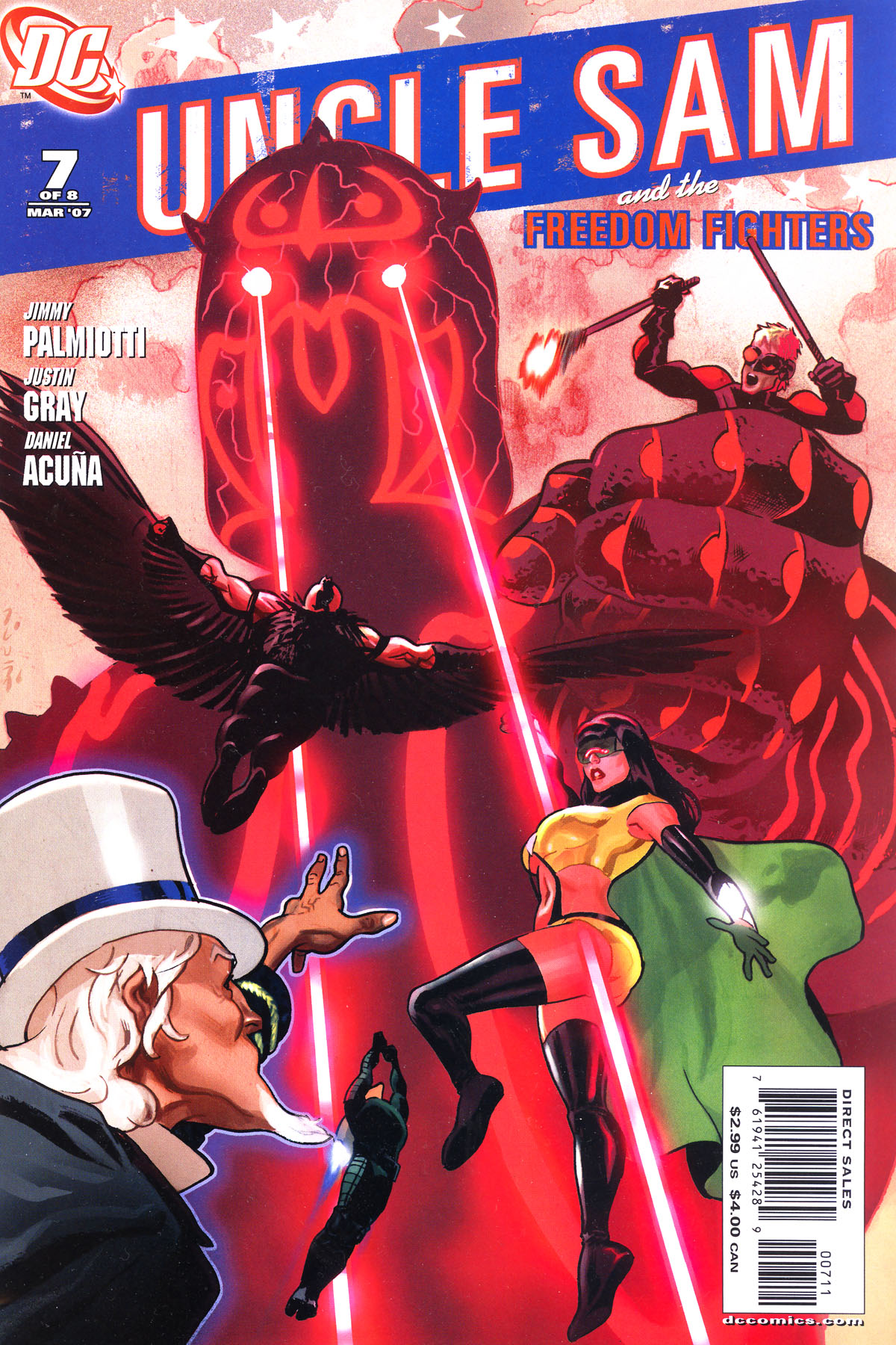 Read online Uncle Sam and the Freedom Fighters (2006) comic -  Issue #7 - 2