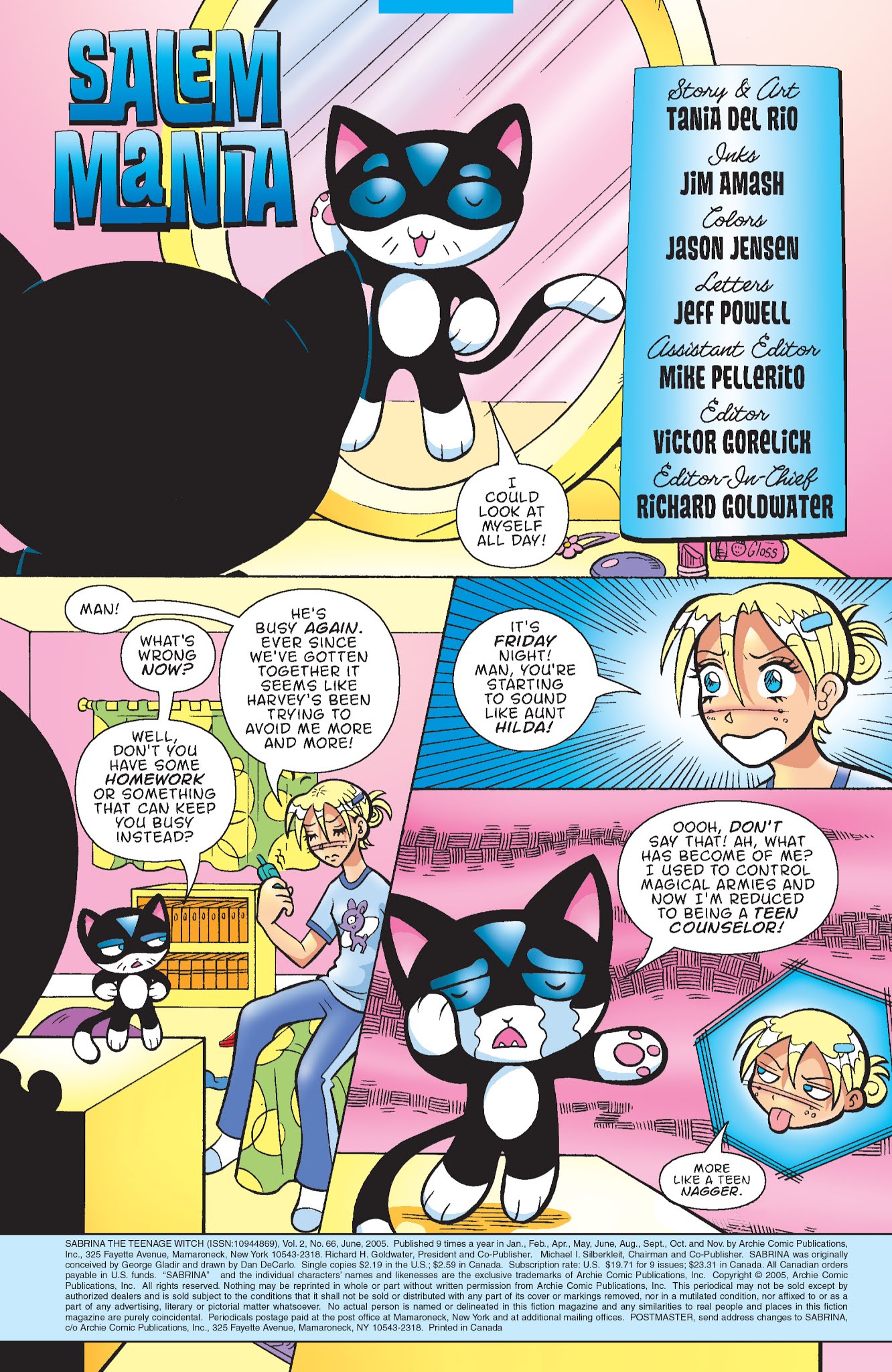 Read online Sabrina the Teenage Witch (2000) comic -  Issue #66 - 2