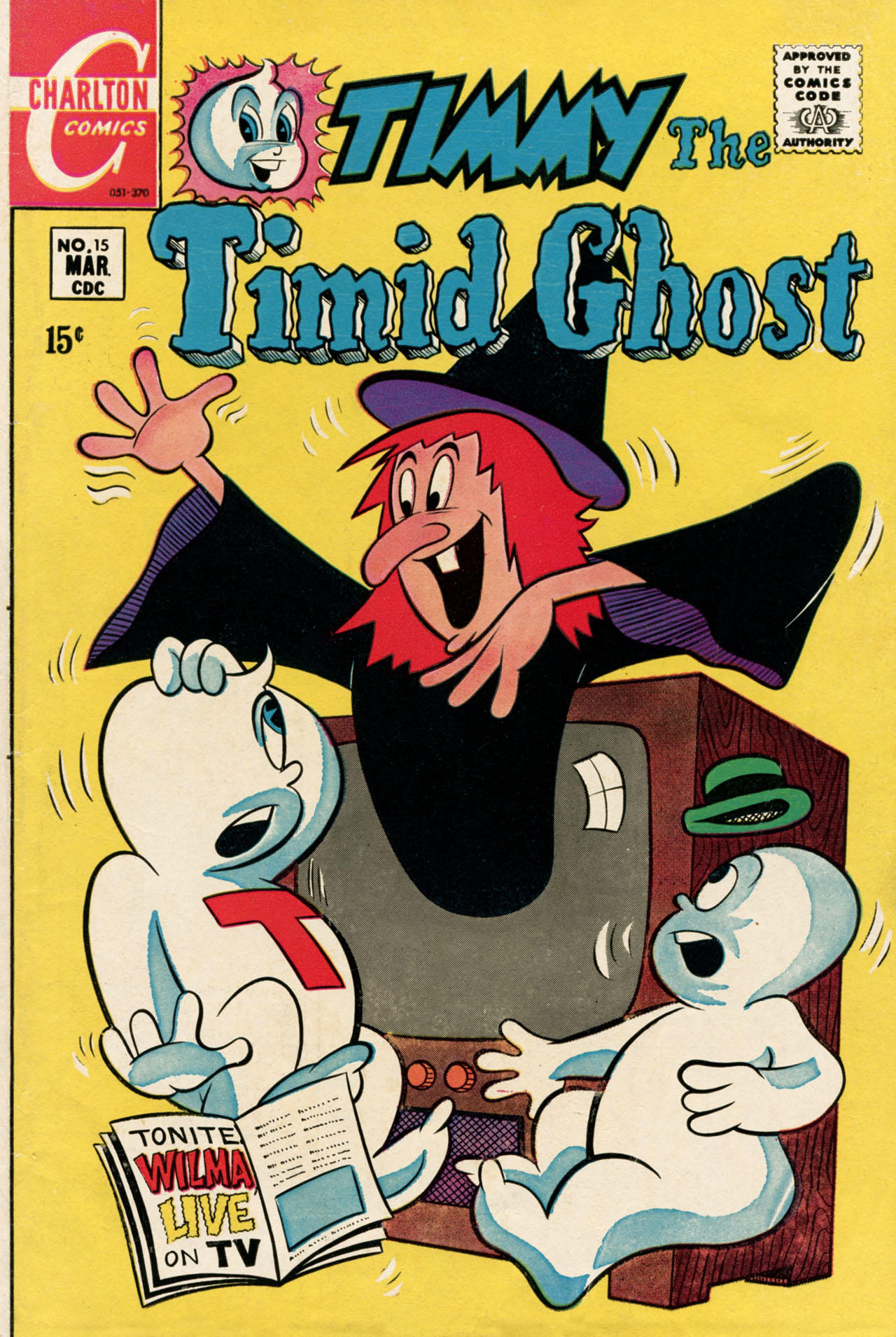Read online Timmy the Timid Ghost comic -  Issue #15 - 1