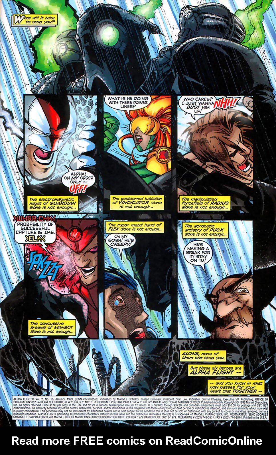 Read online Alpha Flight (1997) comic -  Issue #18 - 3
