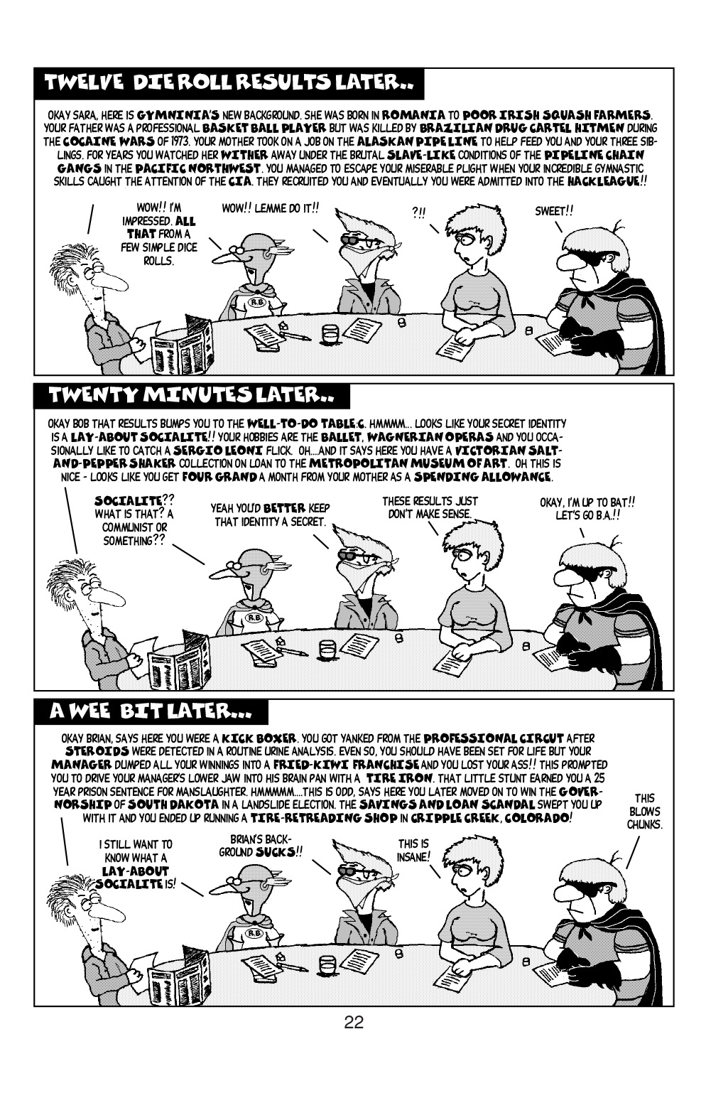 Read online Knights of the Dinner Table comic -  Issue #19 - 24