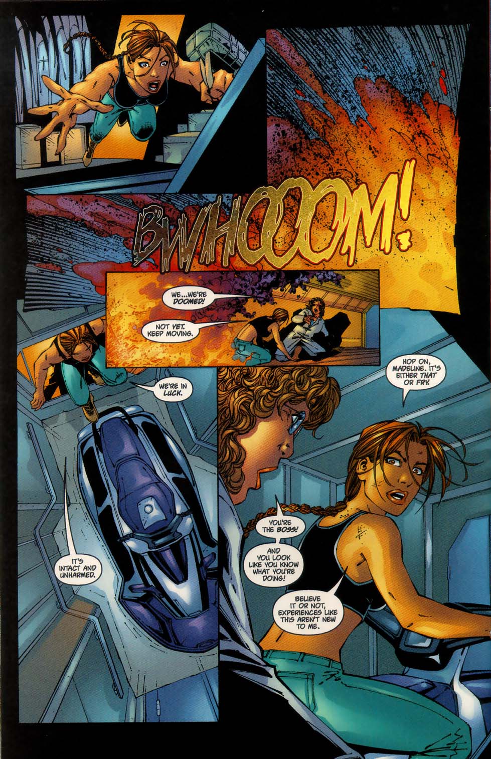 Read online Tomb Raider: The Series comic -  Issue #7 - 21