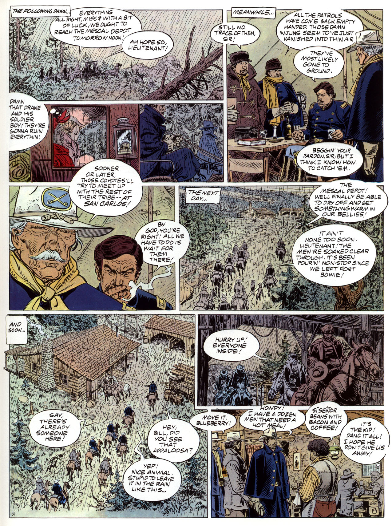 Read online Epic Graphic Novel: Blueberry comic -  Issue #4 - 25