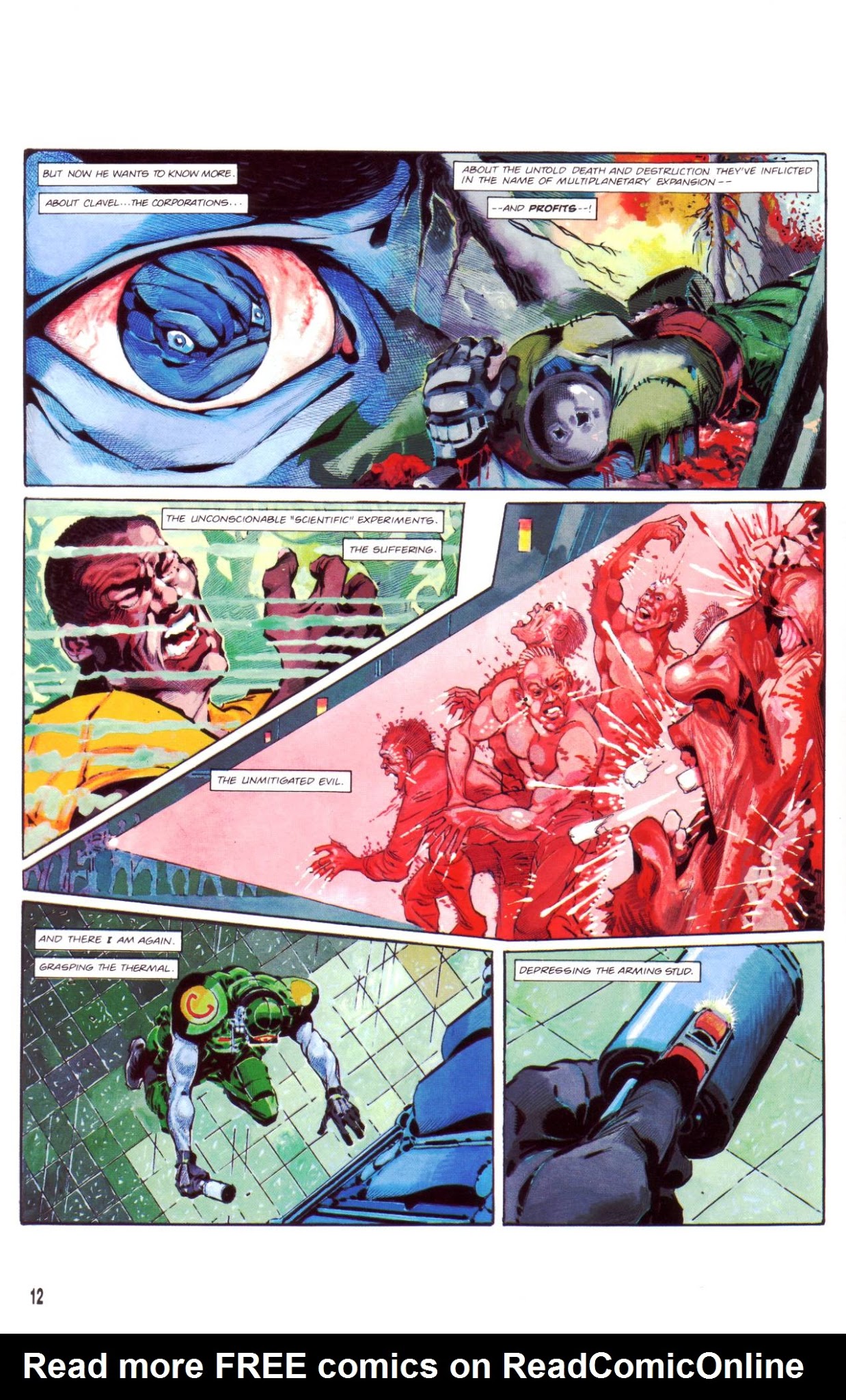 Read online Rogue Trooper:  The Final Warrior comic -  Issue #9 - 13