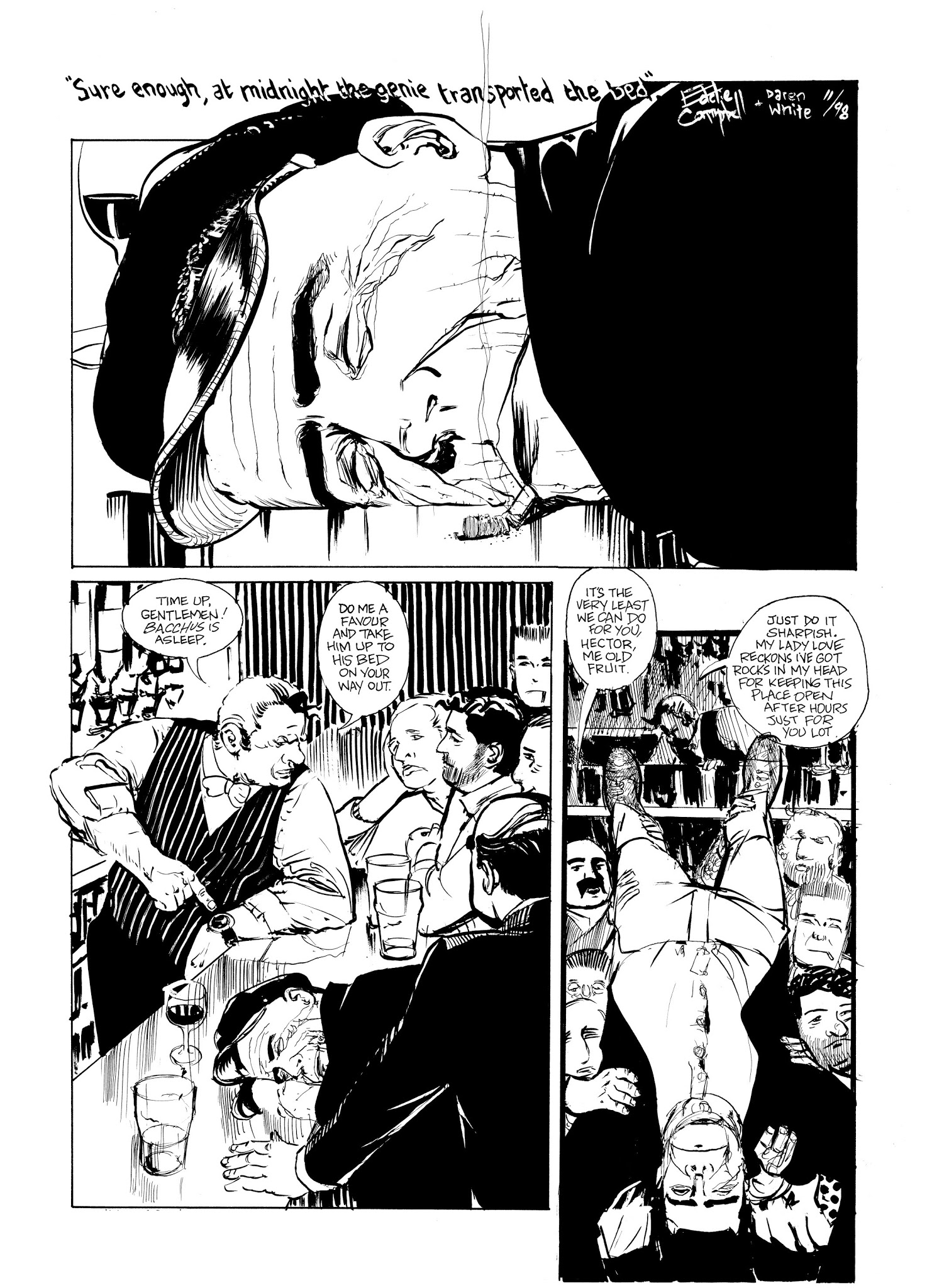 Read online Eddie Campbell's Bacchus comic -  Issue # TPB 3 - 207