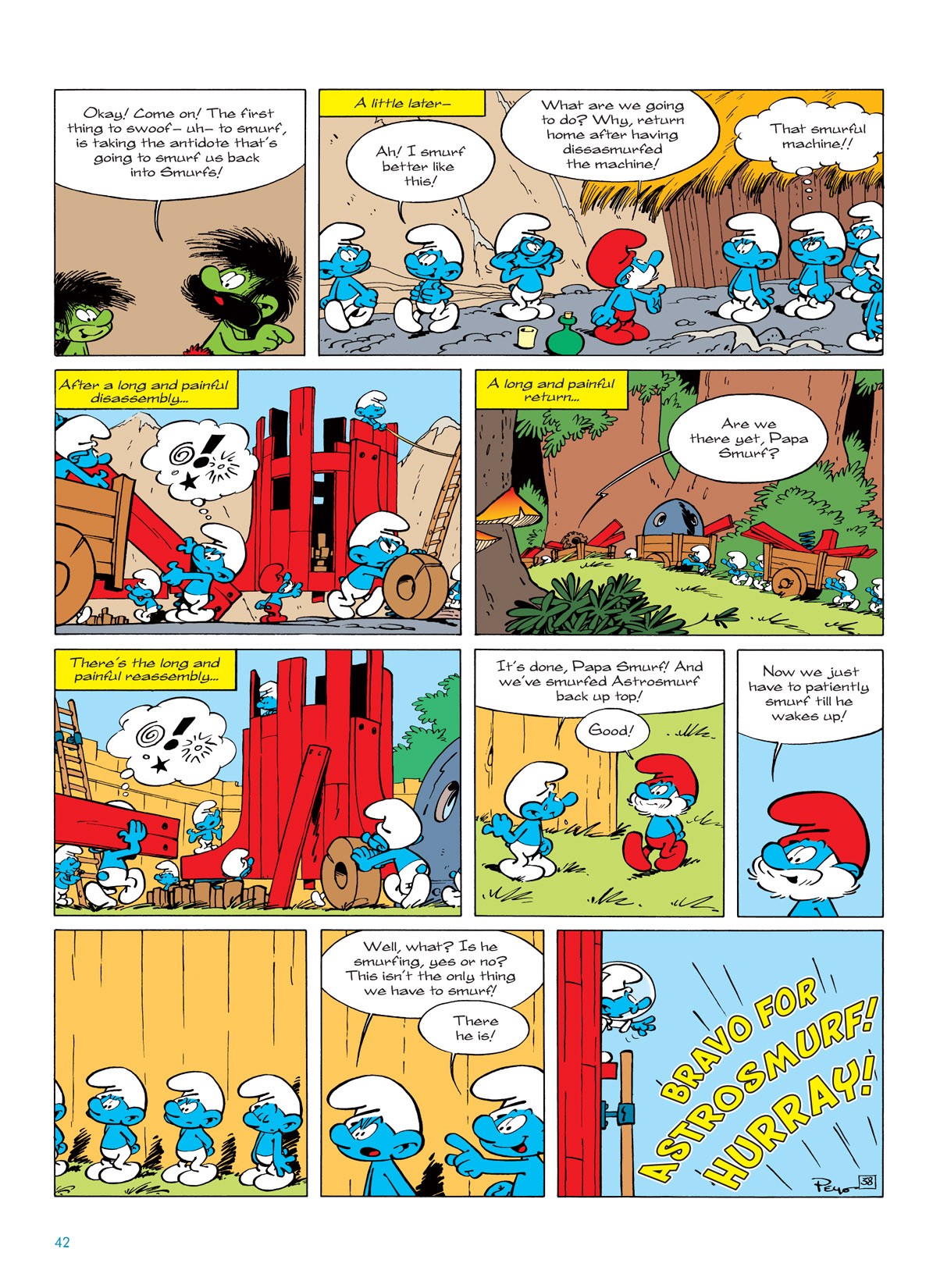 Read online The Smurfs comic -  Issue #7 - 42