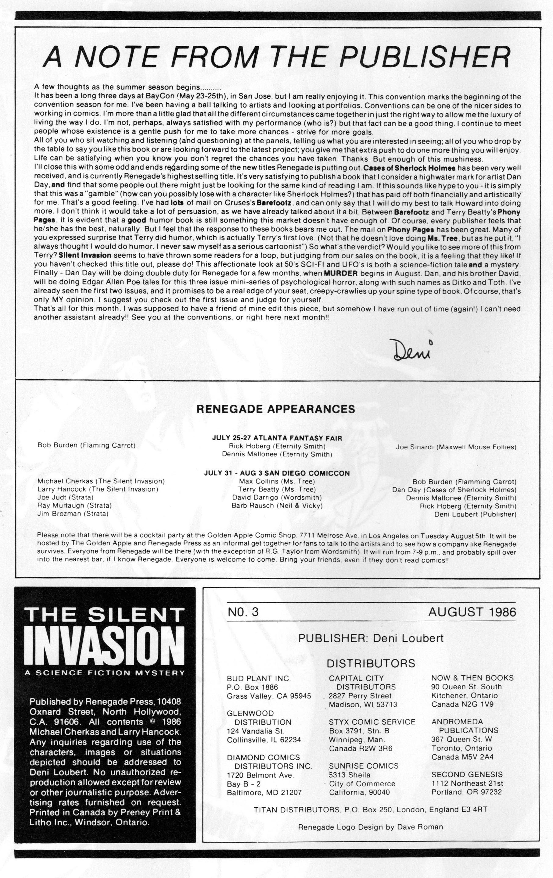 Read online Silent Invasion comic -  Issue #3 - 2