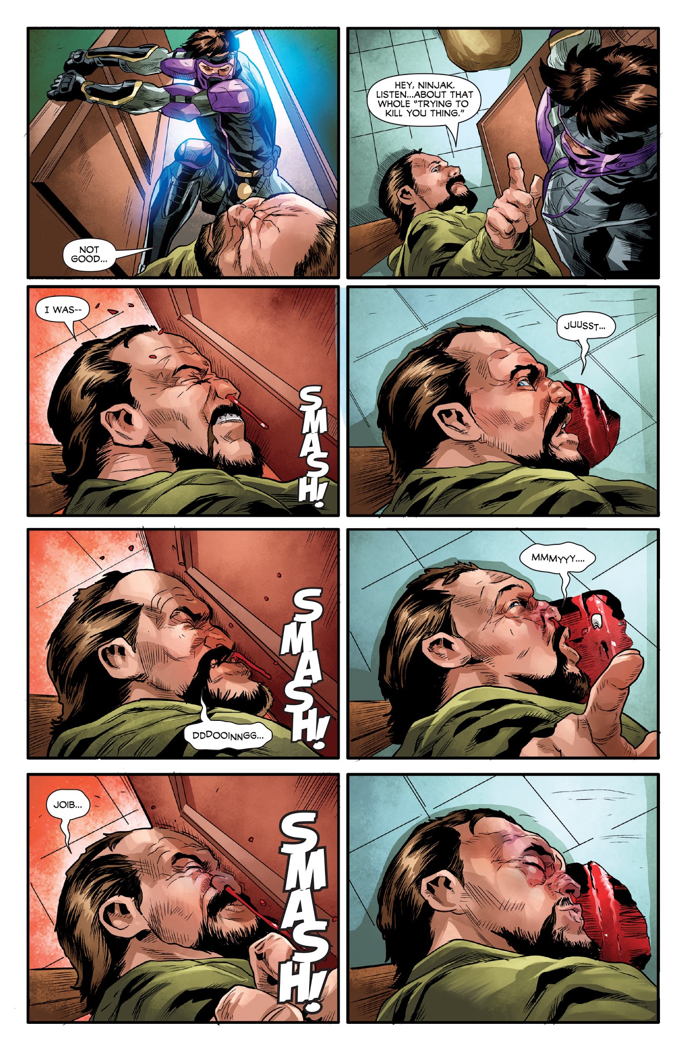 Read online Ninjak Vs. the Valiant Universe comic -  Issue #3 - 23