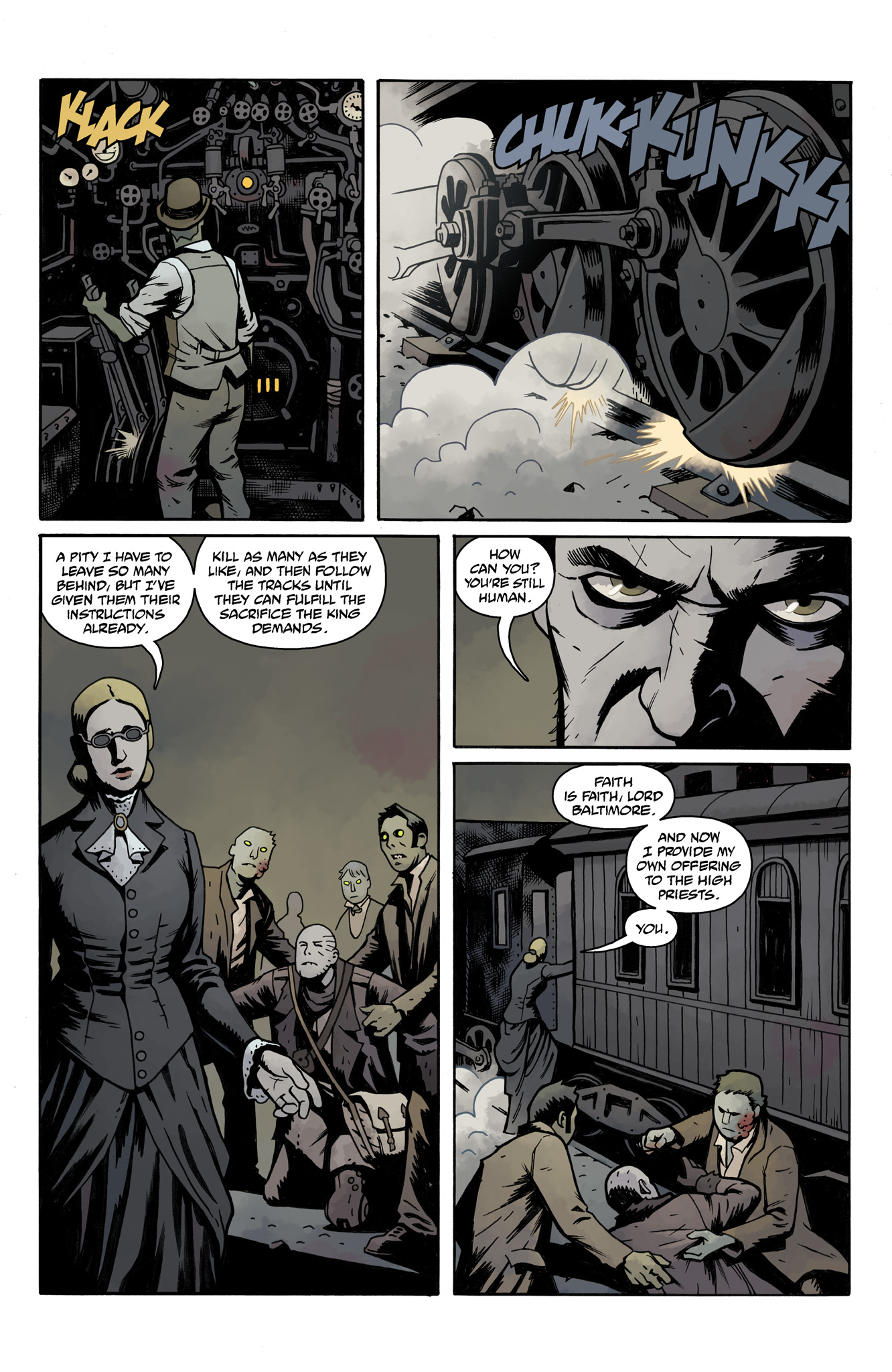 Read online Baltimore: The Infernal Train comic -  Issue #2 - 21