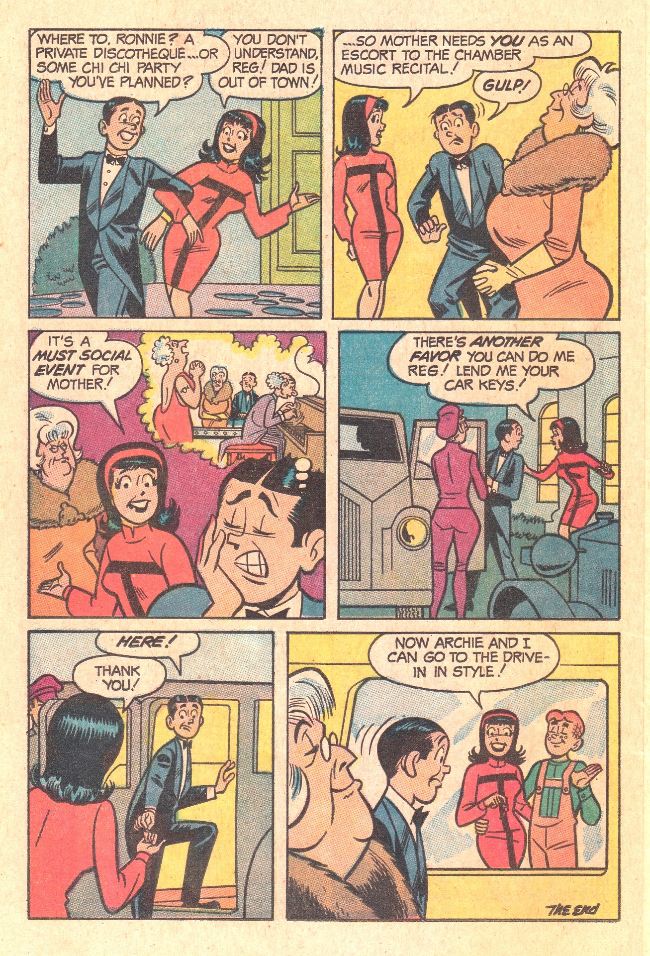 Read online Reggie and Me (1966) comic -  Issue #29 - 24