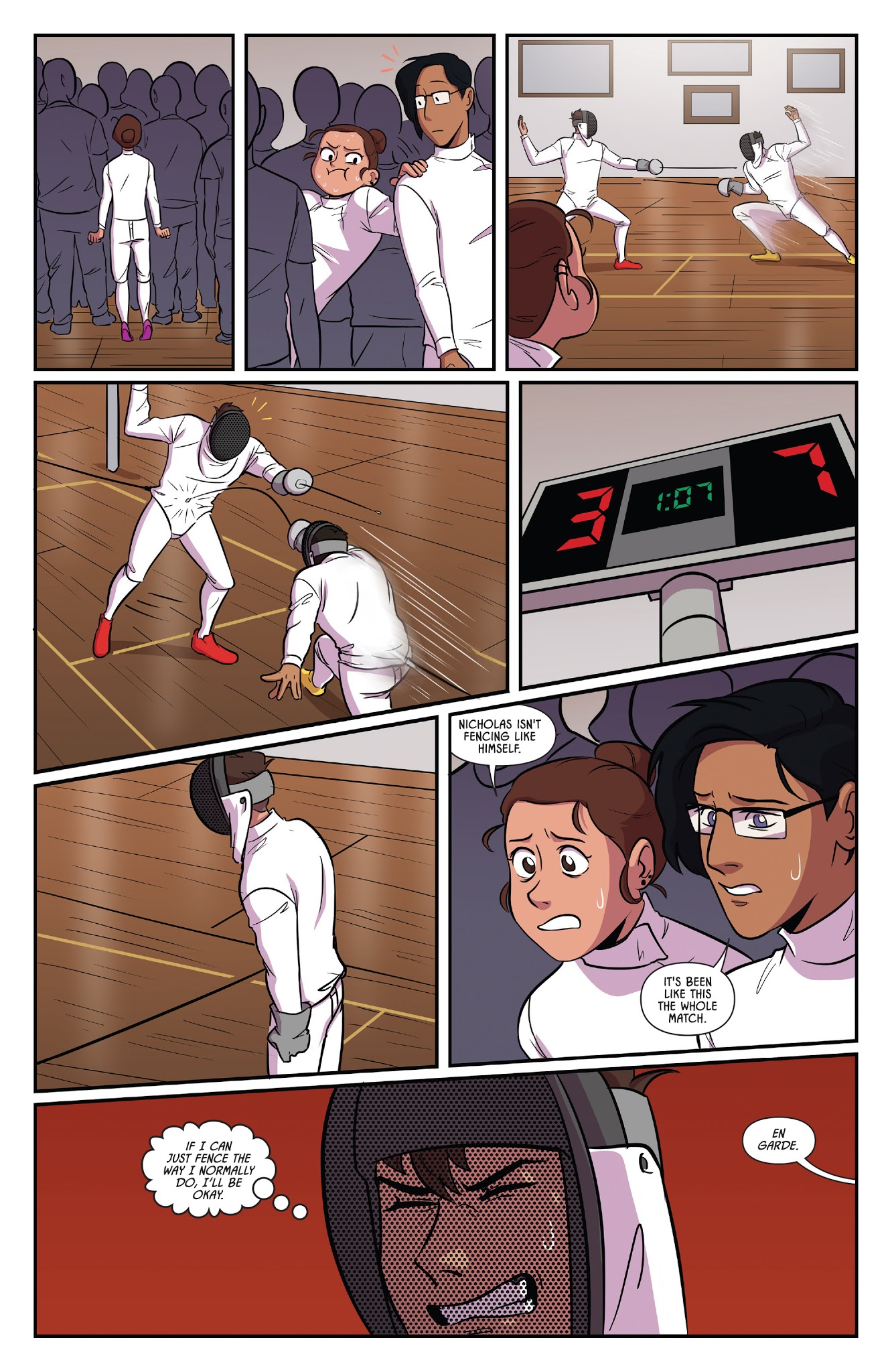 Read online Fence comic -  Issue #4 - 10