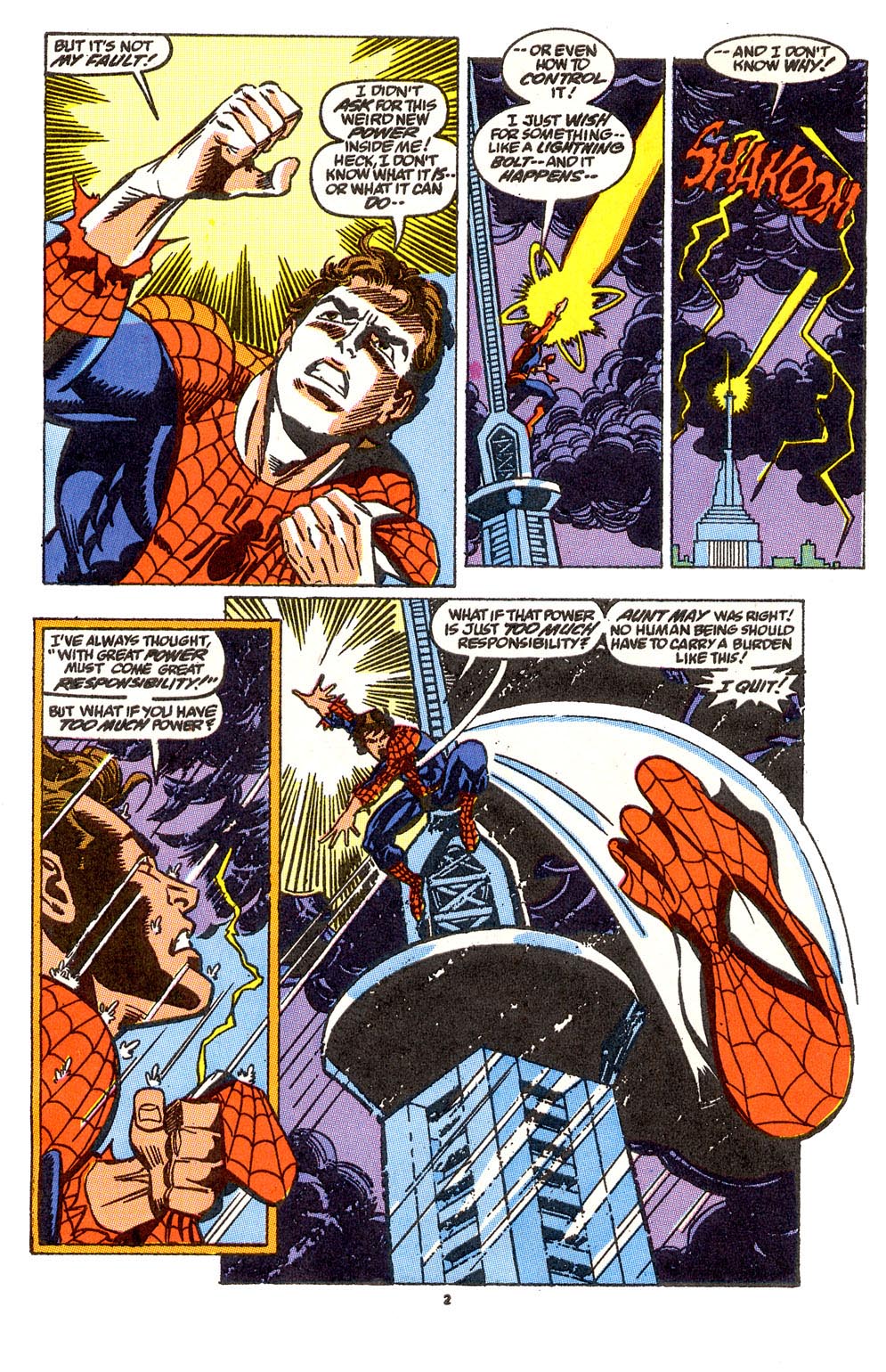 Web of Spider-Man (1985) Issue #61 #71 - English 3