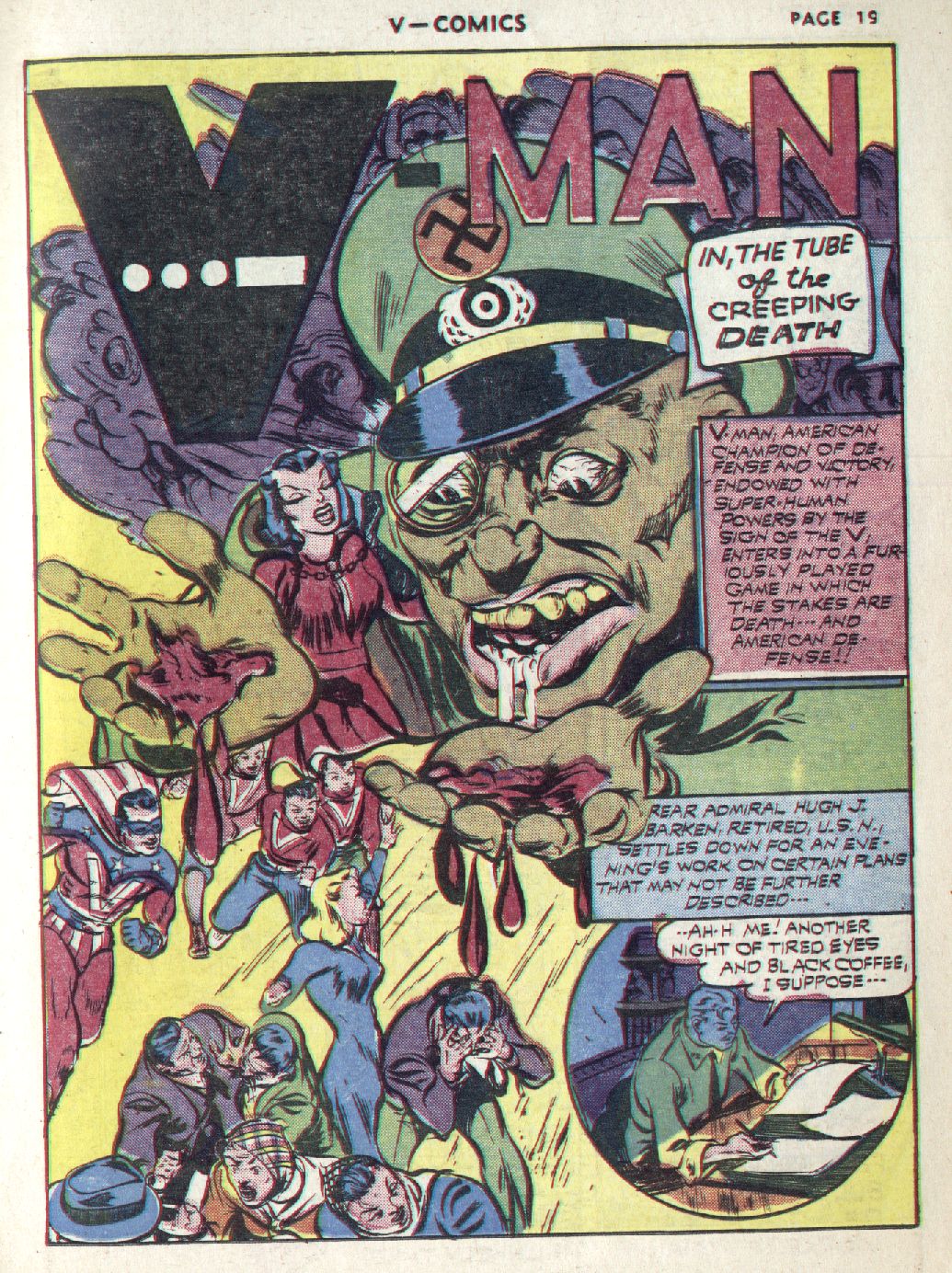 Read online V...- Comics comic -  Issue #1 - 21