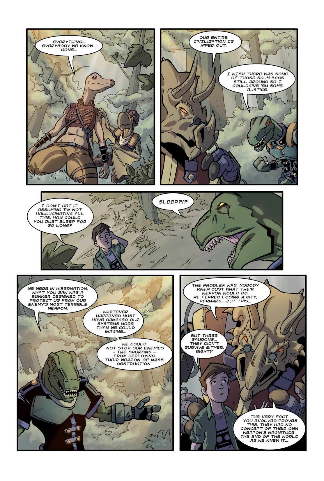 Read online Dinocorps comic -  Issue # TPB - 23