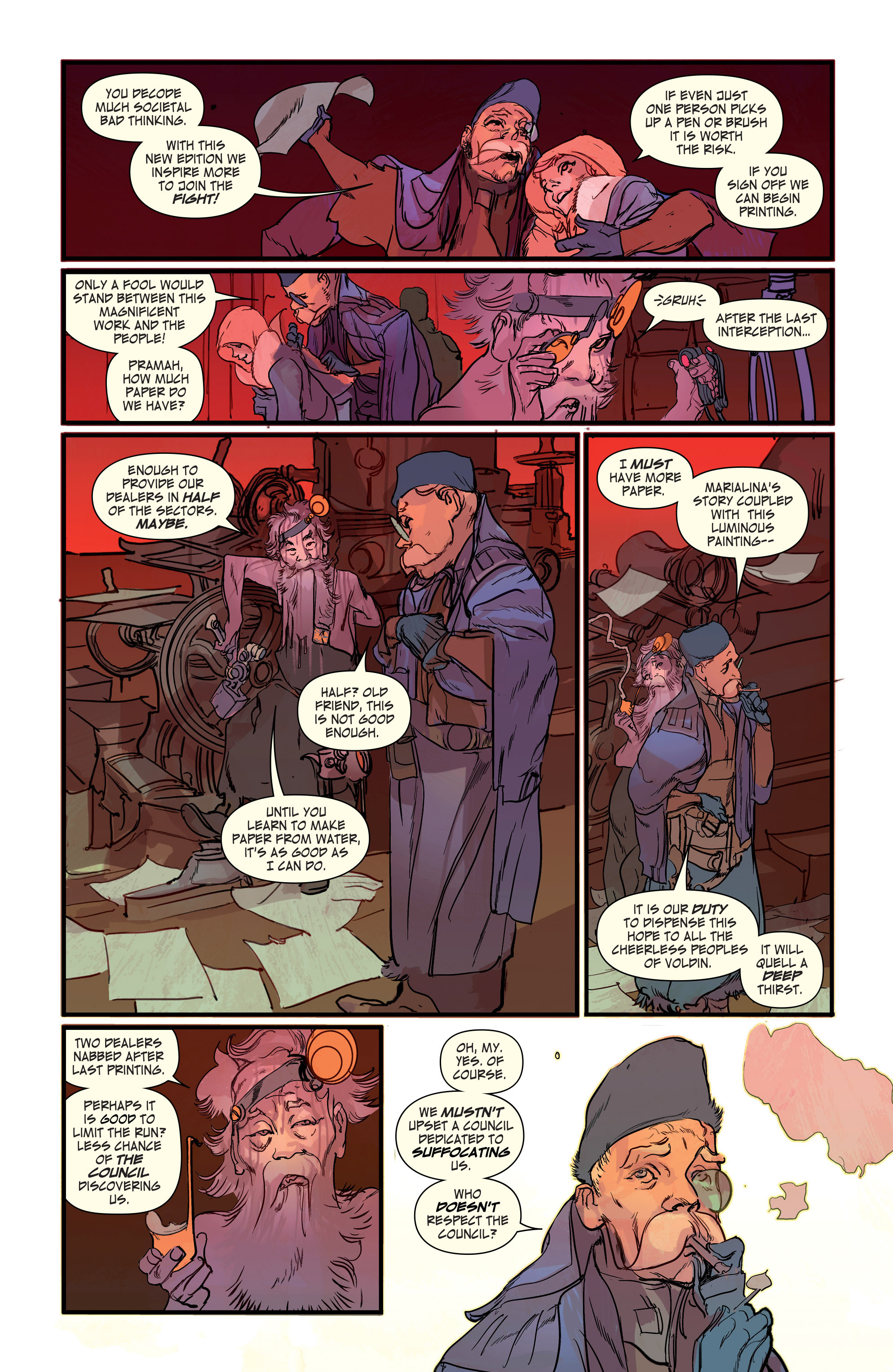 Read online Low comic -  Issue #7 - 8