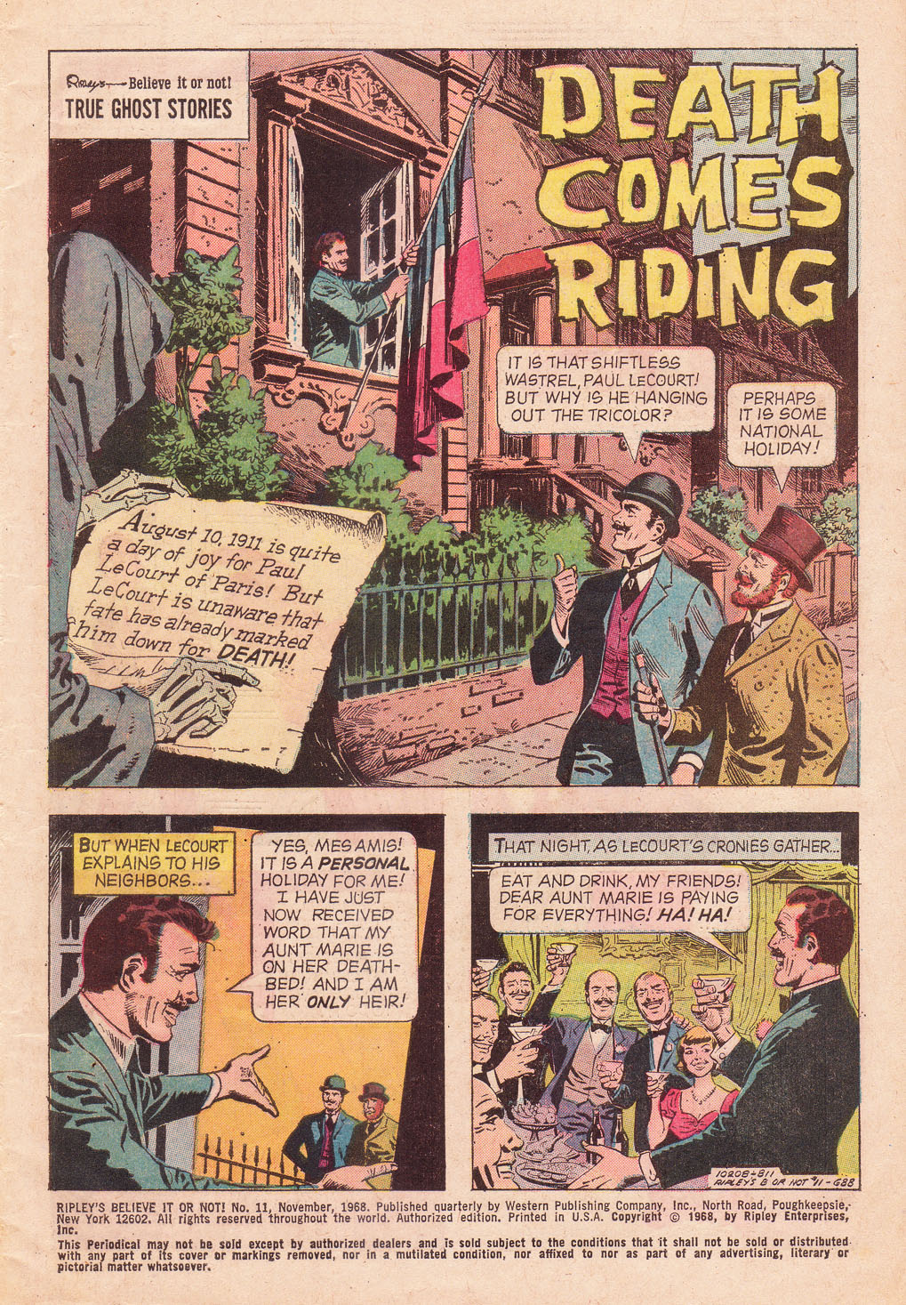 Read online Ripley's Believe it or Not! (1965) comic -  Issue #11 - 3