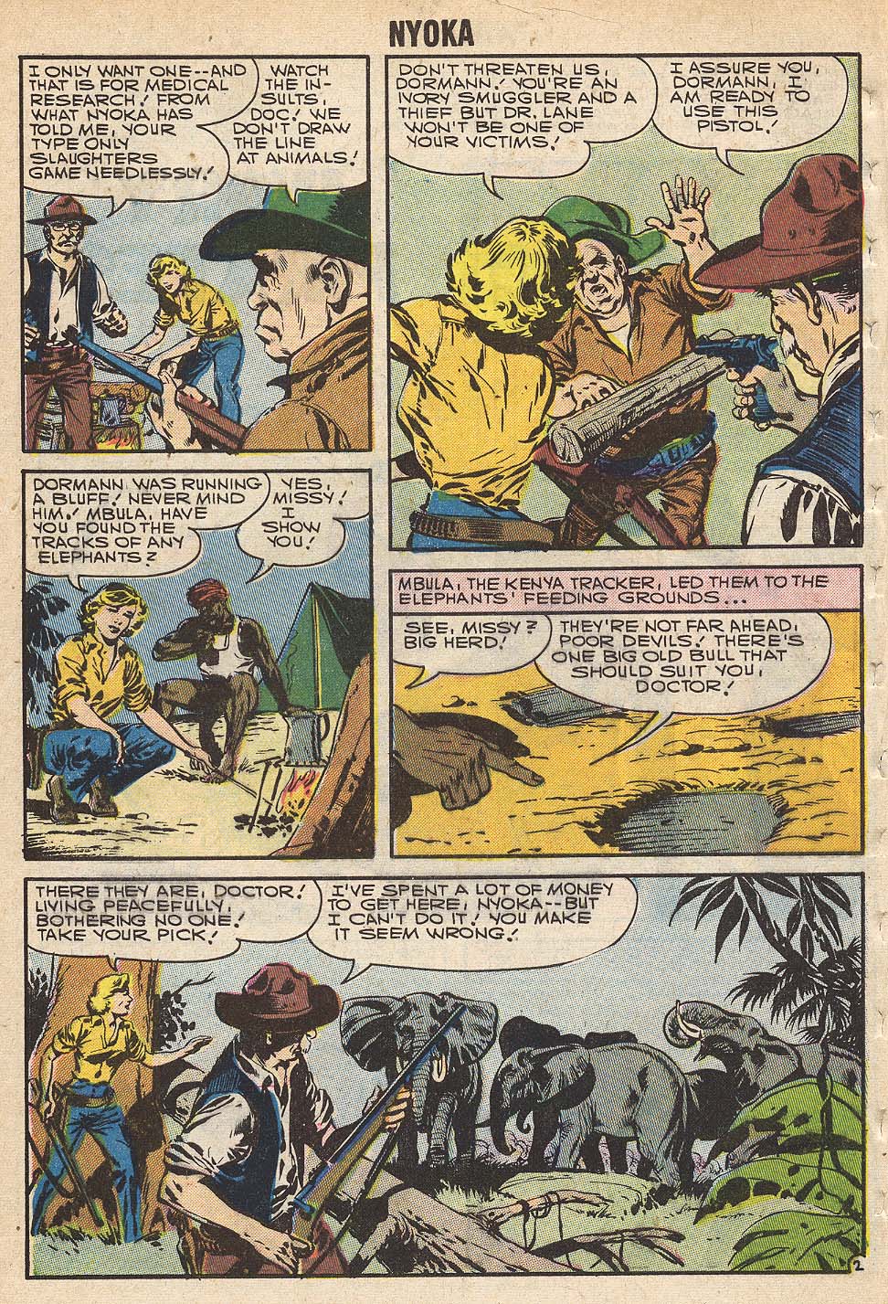 Read online Nyoka the Jungle Girl (1955) comic -  Issue #19 - 4