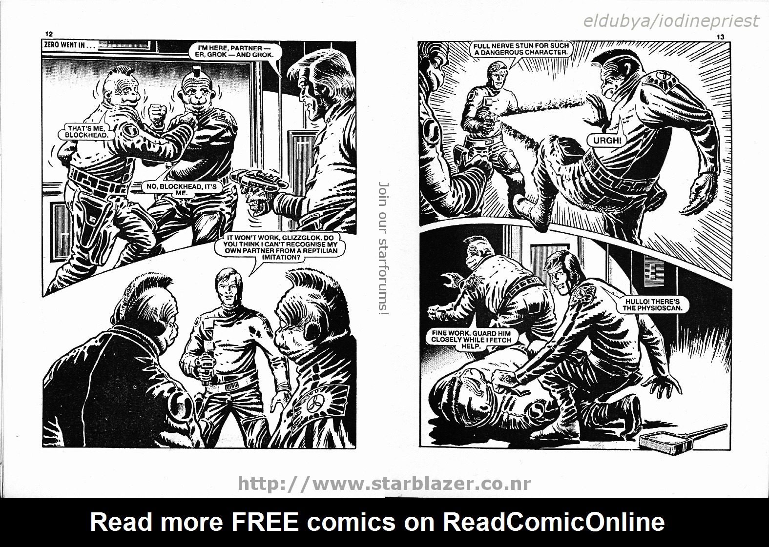 Read online Starblazer comic -  Issue #244 - 8