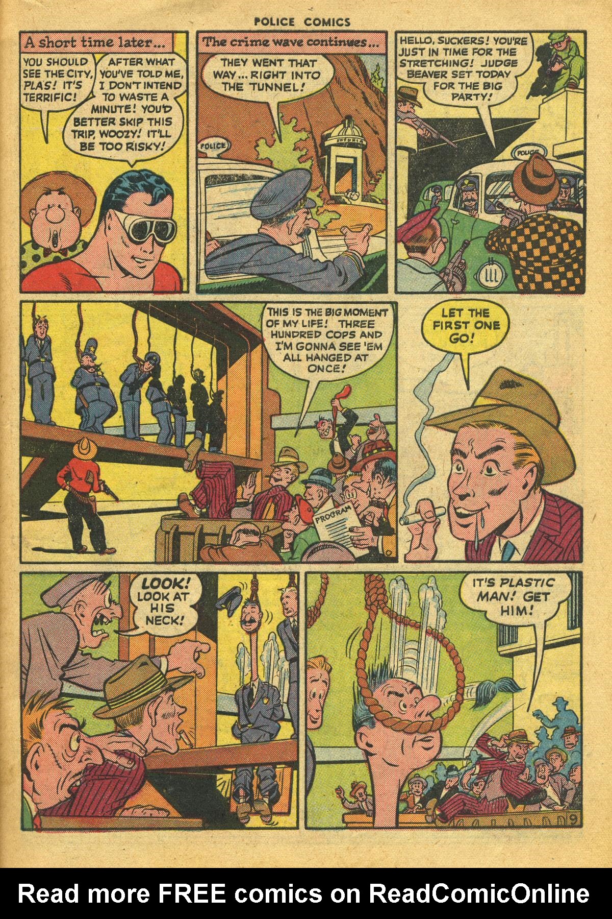 Read online Police Comics comic -  Issue #48 - 11