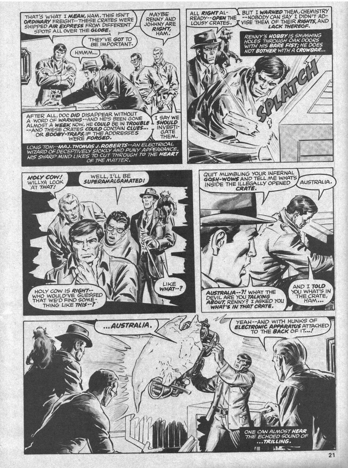 Read online Doc Savage (1975) comic -  Issue #5 - 21
