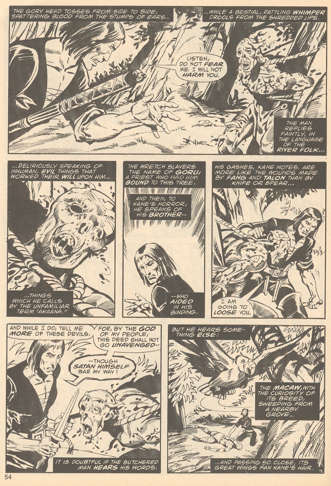 Read online The Savage Sword Of Conan comic -  Issue #53 - 54