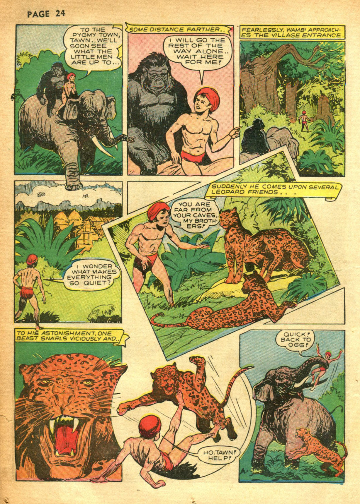 Read online Wambi Jungle Boy comic -  Issue #2 - 25