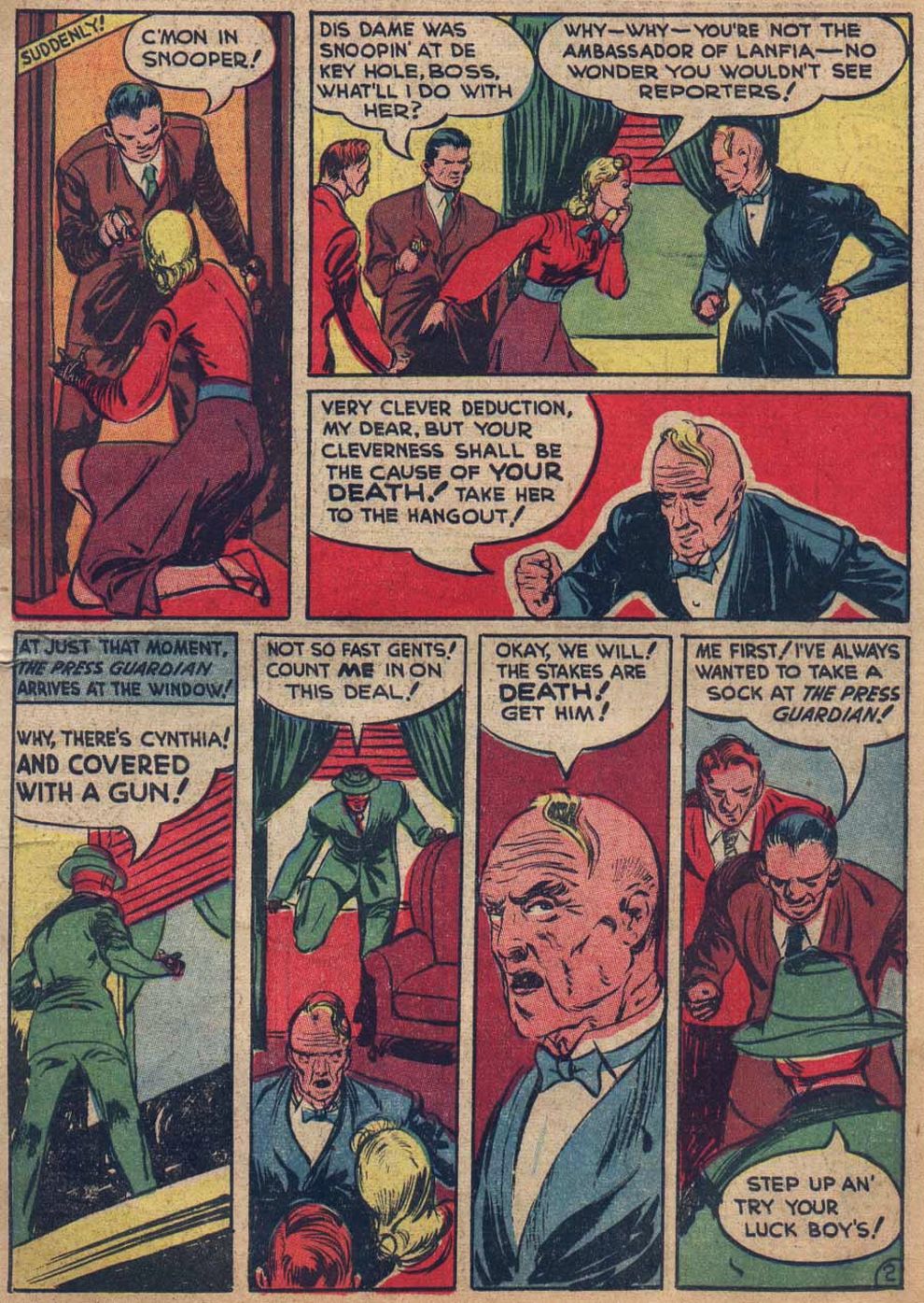 Read online Pep Comics comic -  Issue #6 - 25