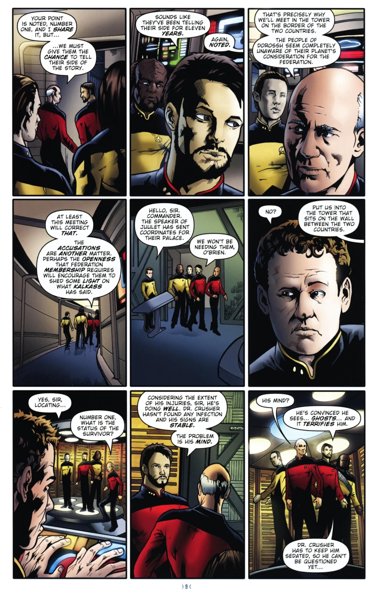 Read online Star Trek: The Next Generation: Ghosts comic -  Issue #1 - 11
