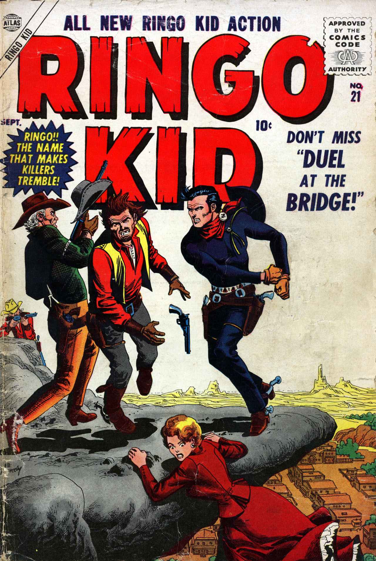 Read online Ringo Kid comic -  Issue #21 - 1