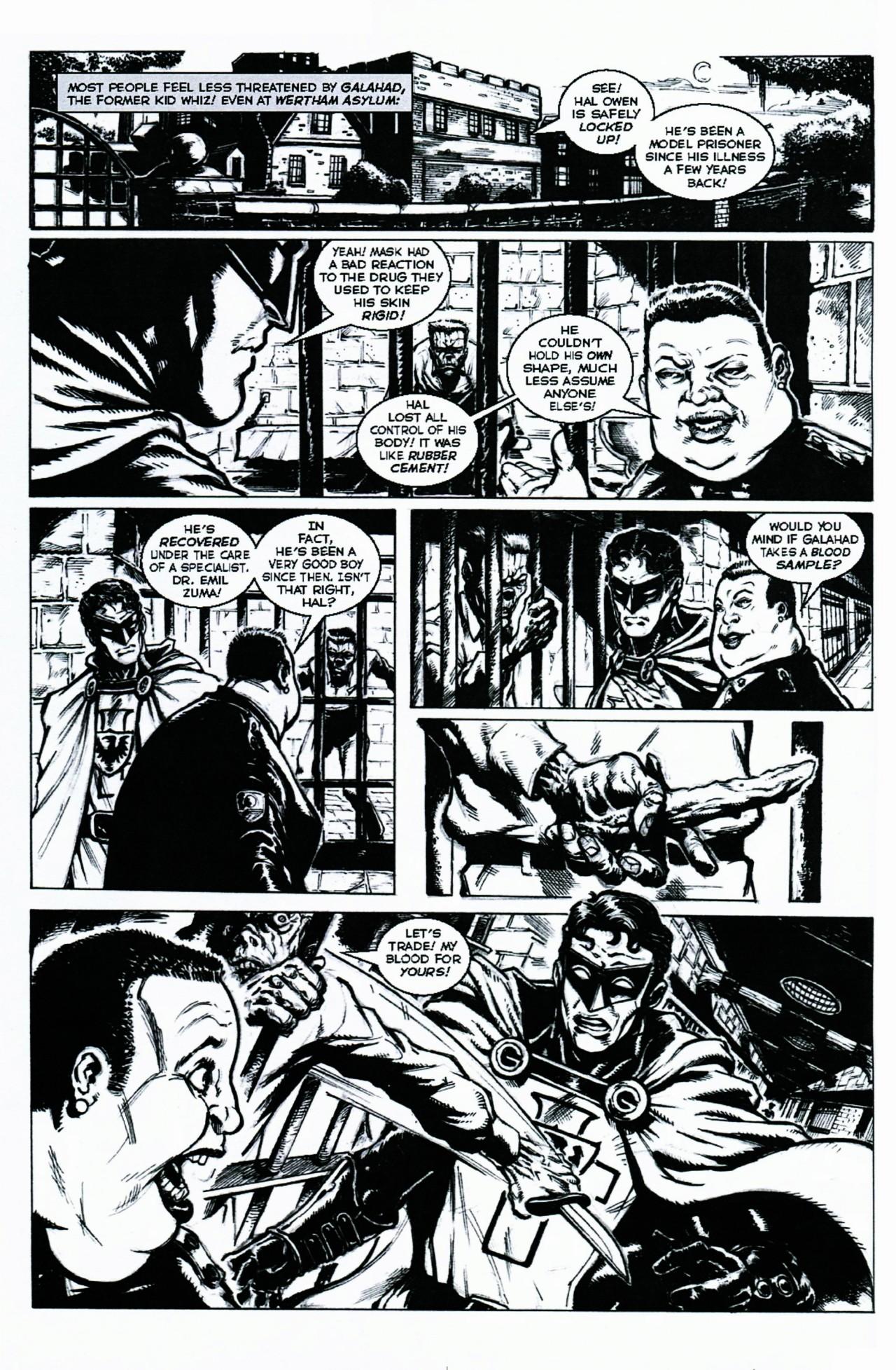 Read online Knight Watchman: Skeletons In The Closet comic -  Issue # Full - 13