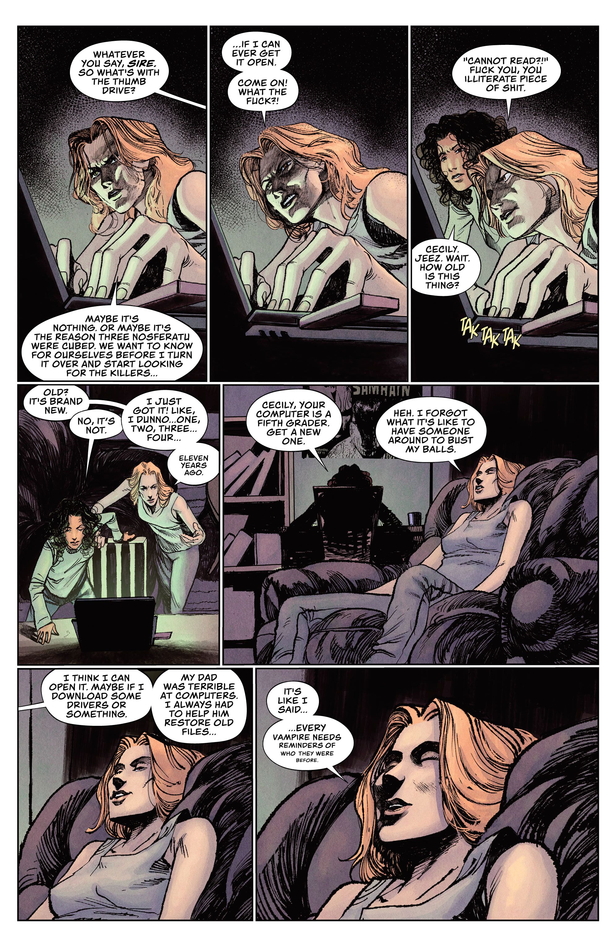 Read online Vampire: The Masquerade Winter's Teeth comic -  Issue #3 - 9