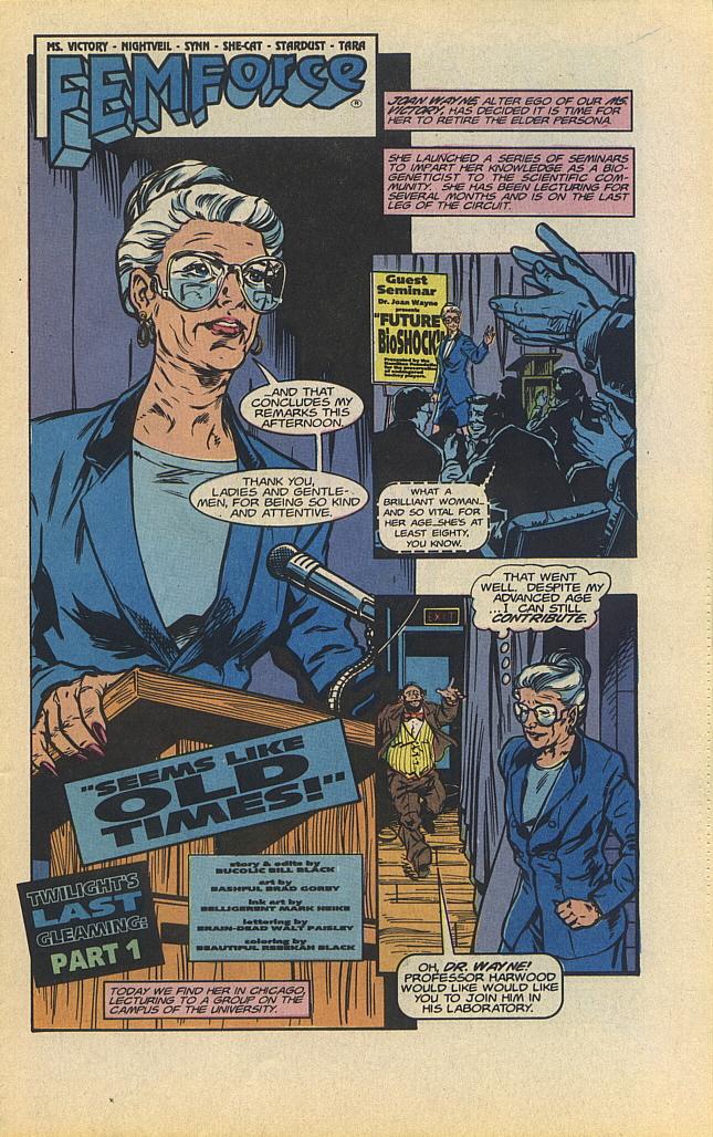 Read online Femforce comic -  Issue #82 - 3