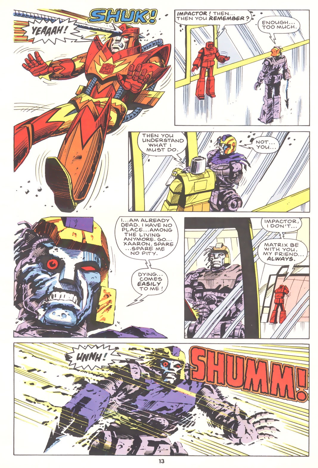 Read online The Transformers (UK) comic -  Issue #169 - 12