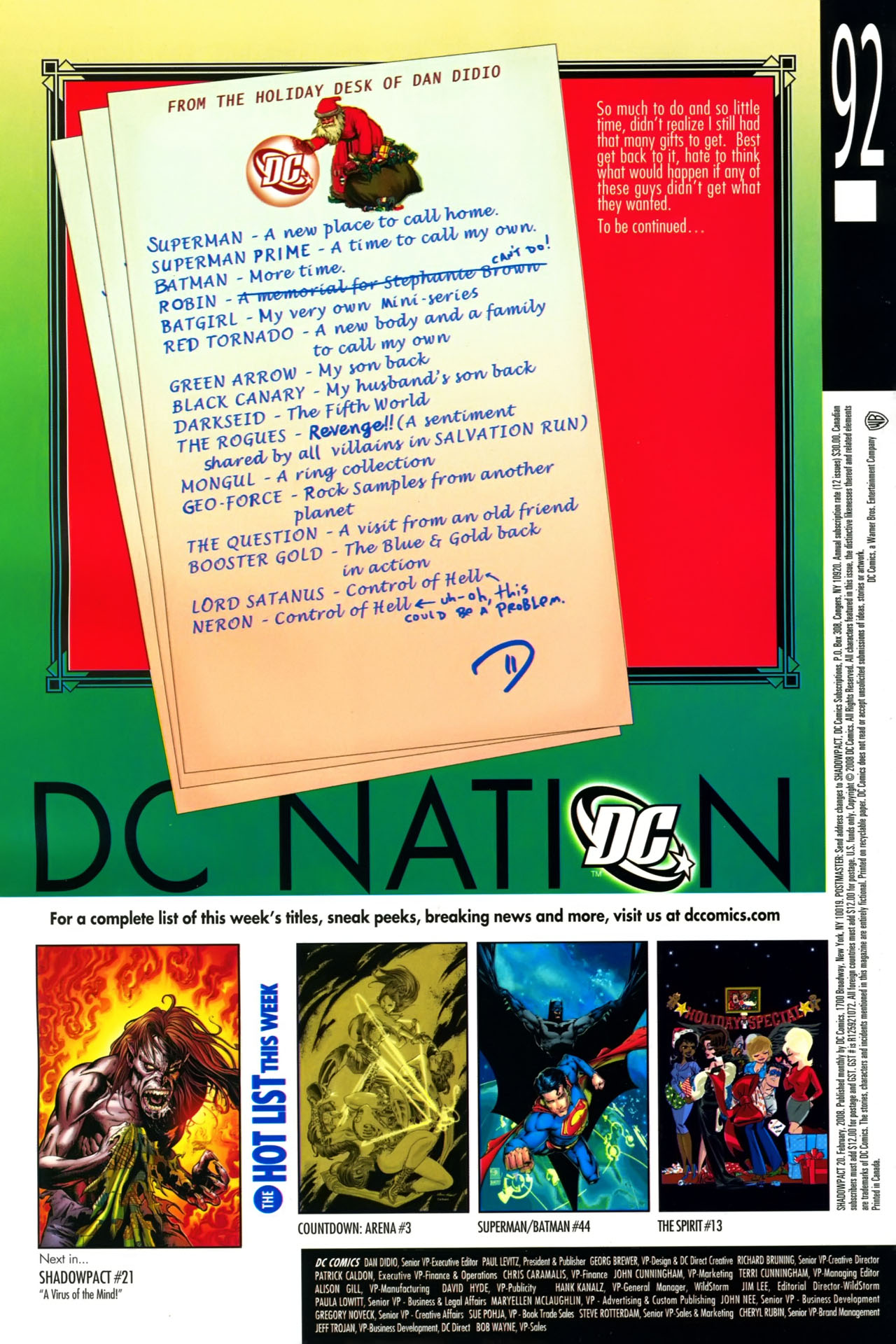 Read online Shadowpact comic -  Issue #20 - 24