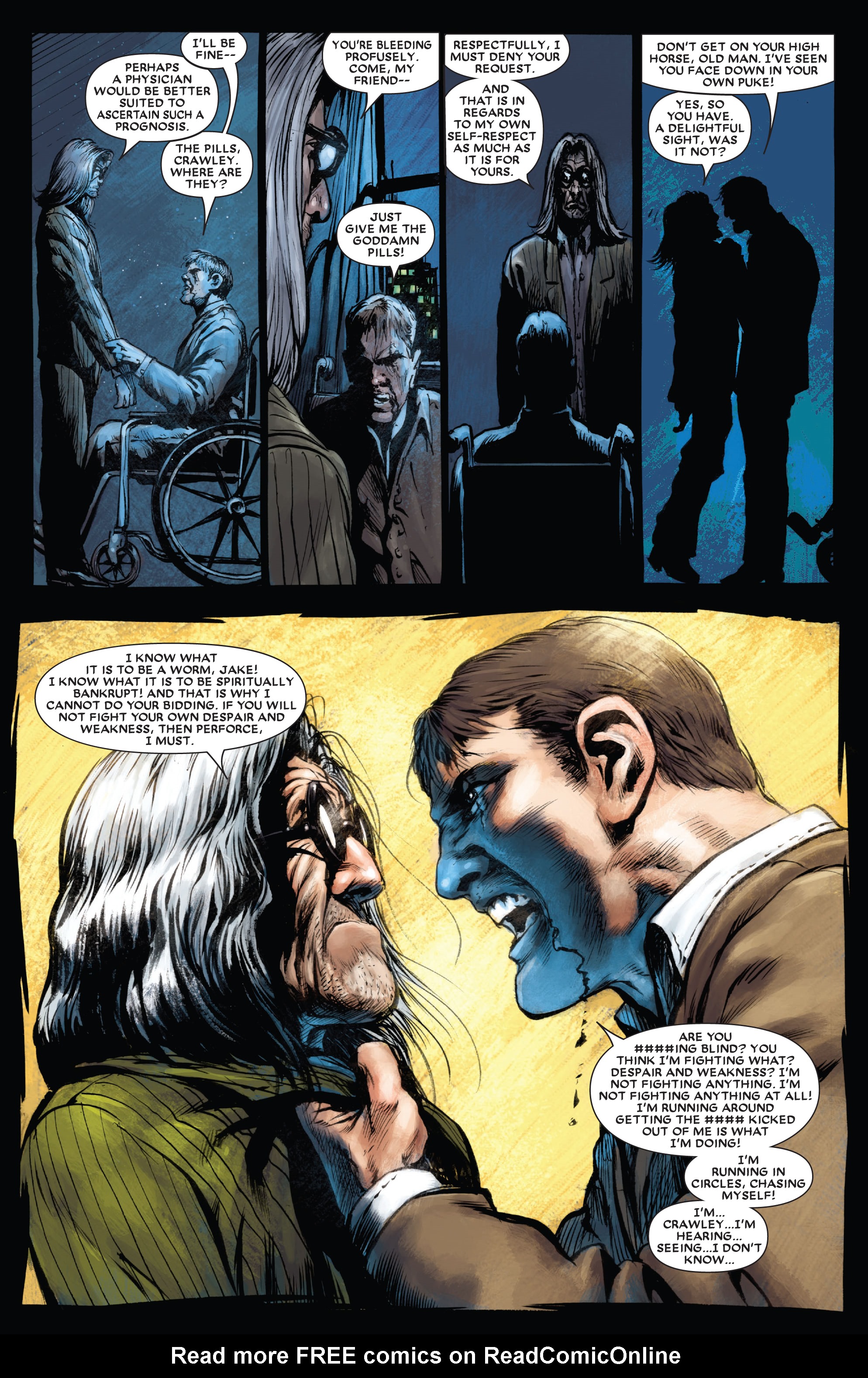 Read online Moon Knight by Huston, Benson & Hurwitz Omnibus comic -  Issue # TPB (Part 6) - 4