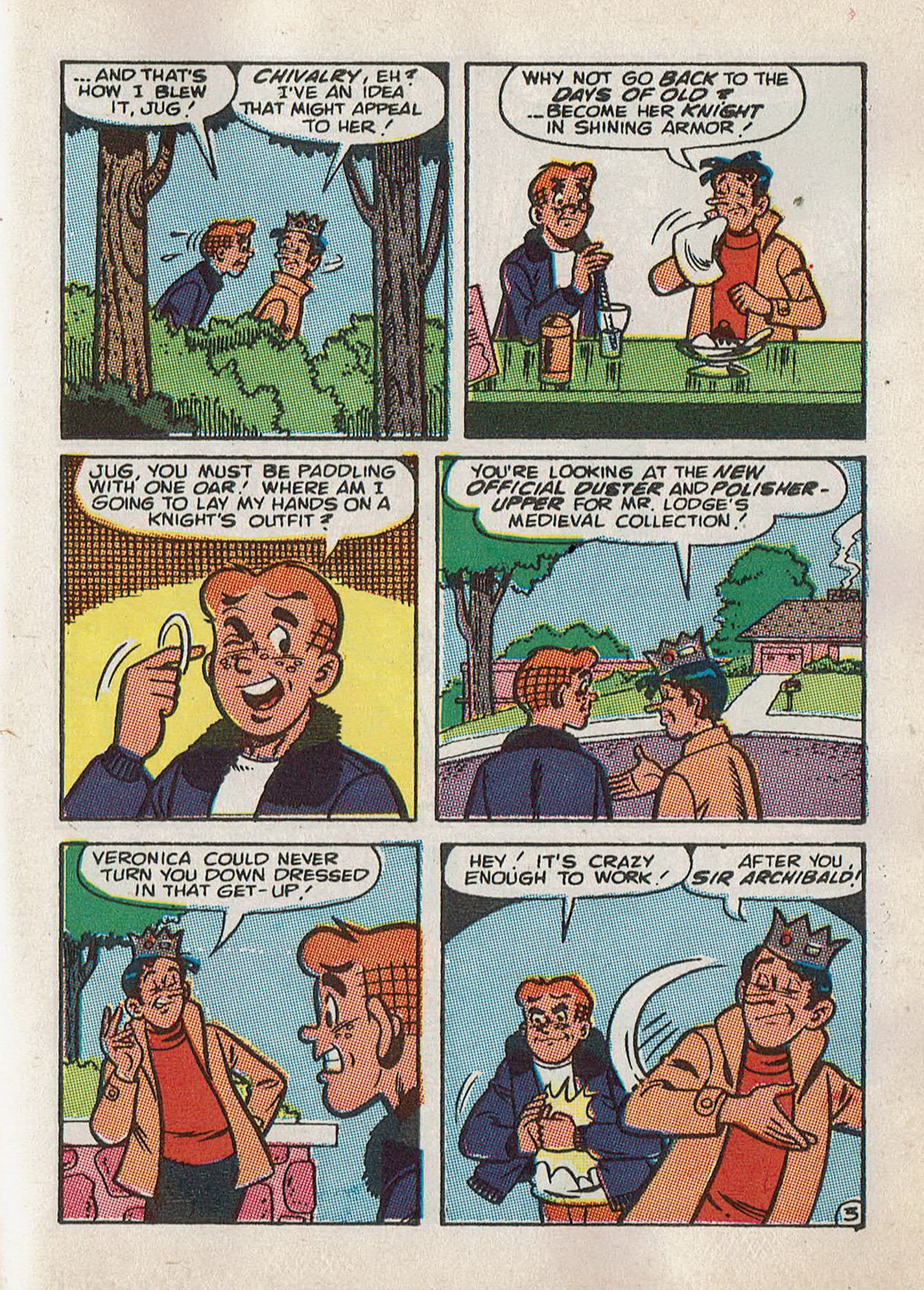Read online Jughead Jones Comics Digest comic -  Issue #60 - 71