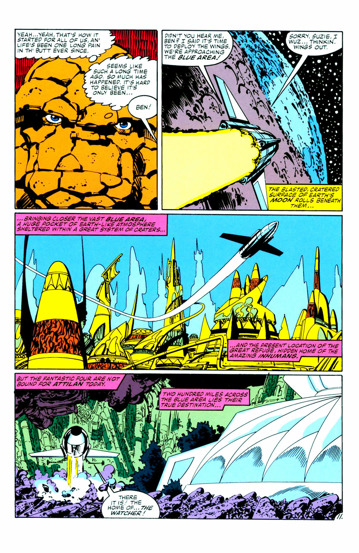Read online Fantastic Four Visionaries: John Byrne comic -  Issue # TPB 4 - 101