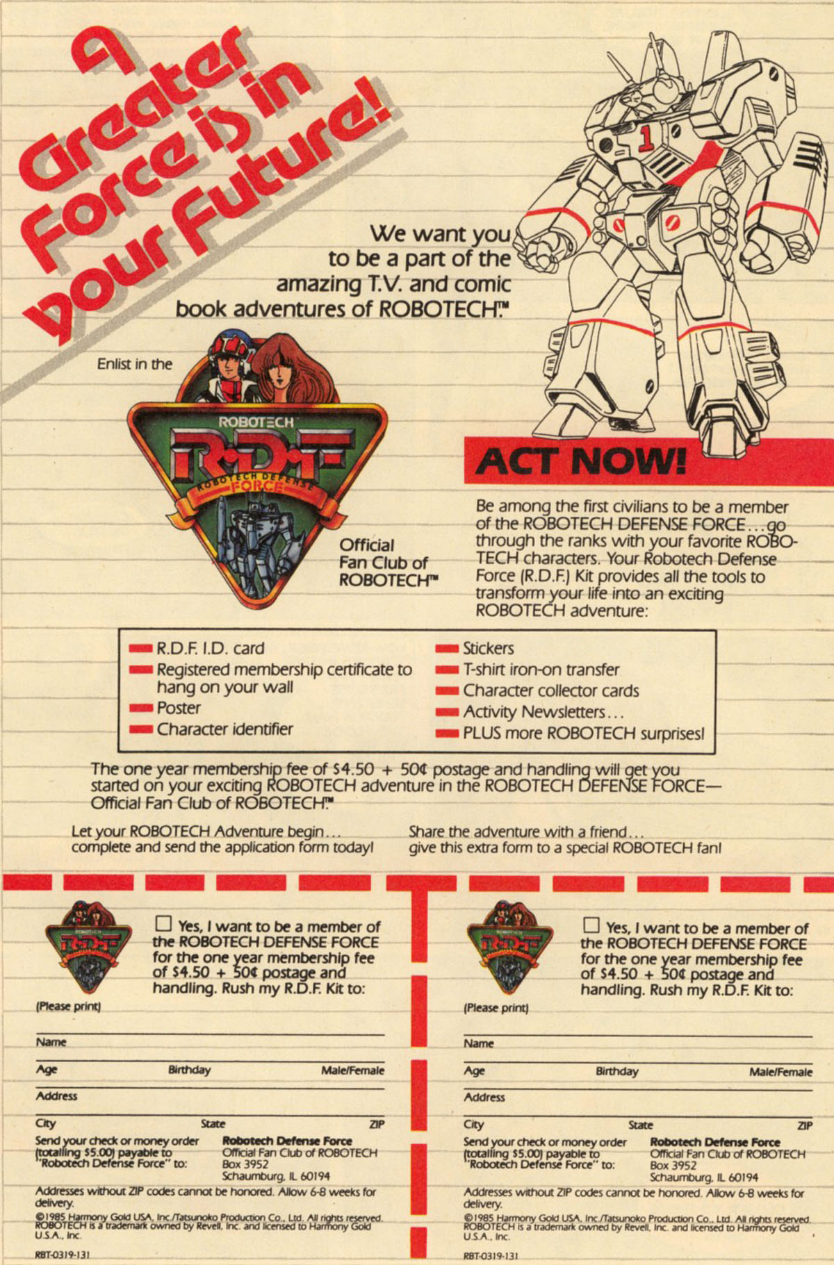 Read online Robotech The New Generation comic -  Issue #5 - 15