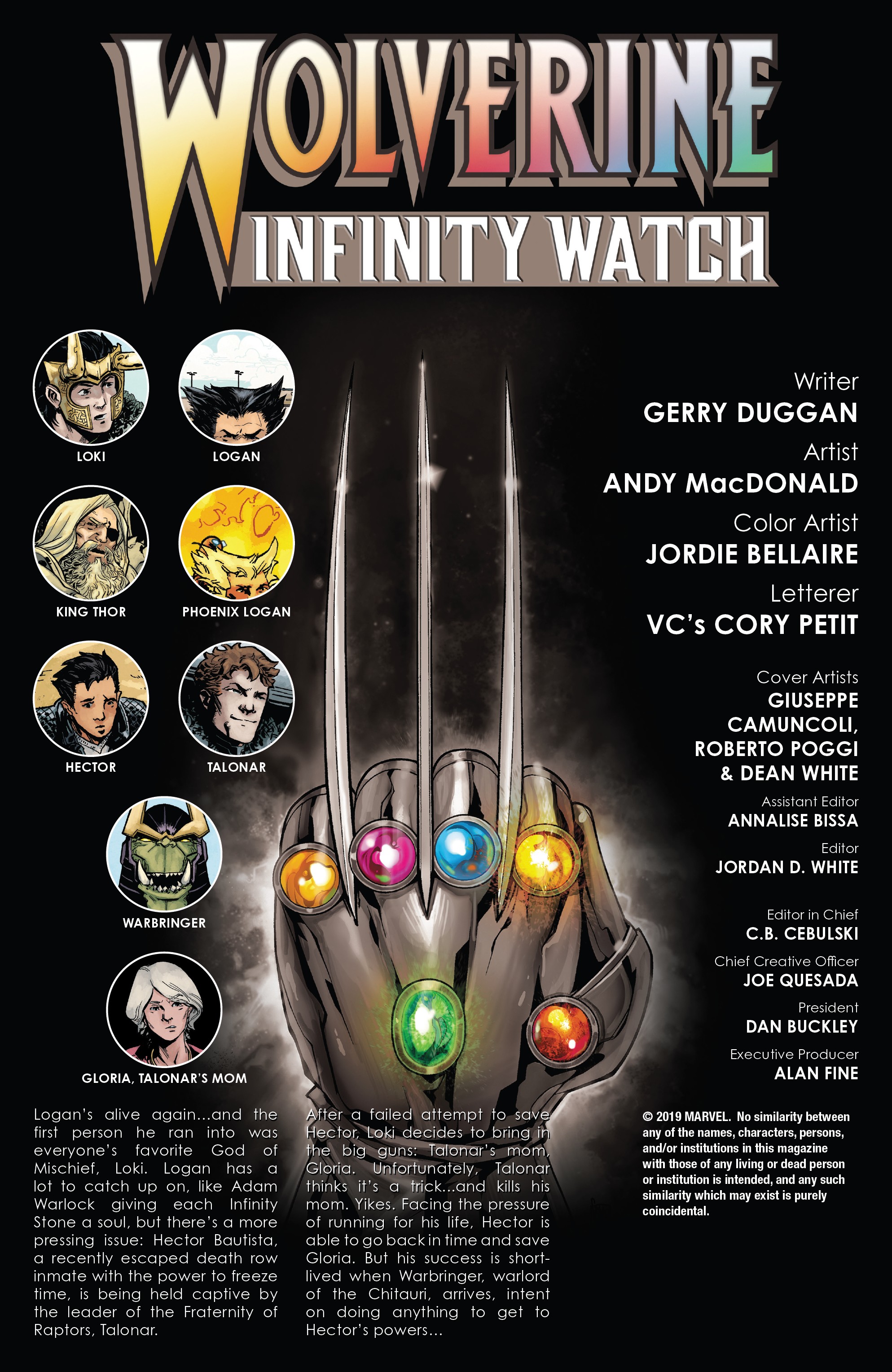 Read online Wolverine: Infinity Watch comic -  Issue #5 - 2