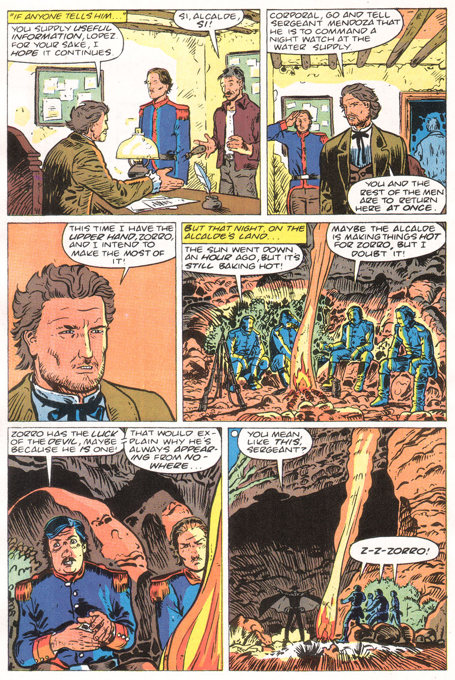 Read online Zorro (1990) comic -  Issue #7 - 30