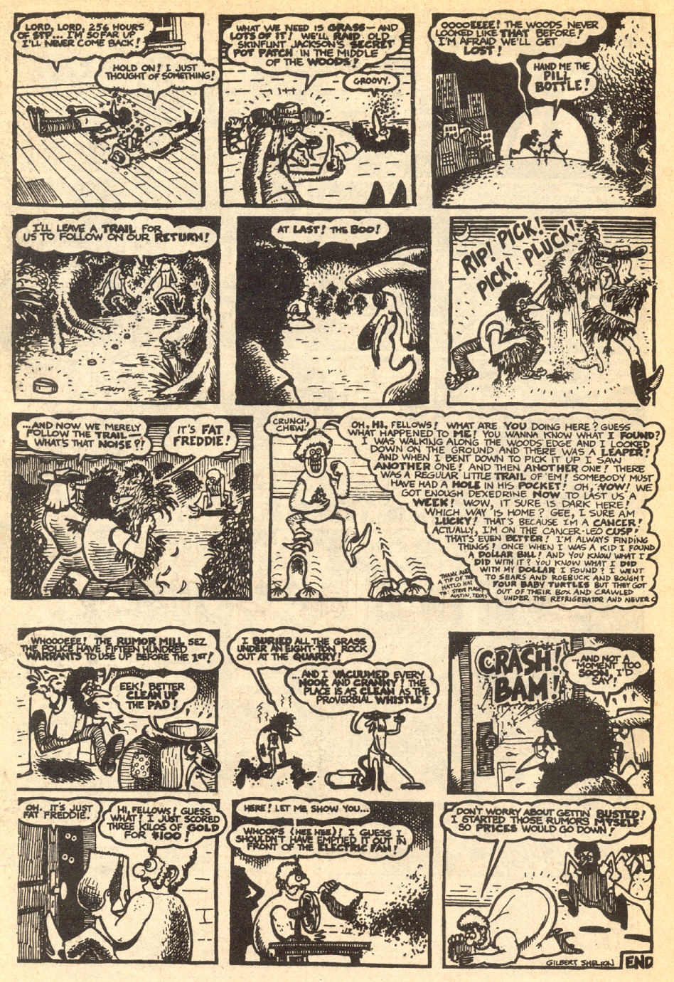The Fabulous Furry Freak Brothers issue 1 - Page 40