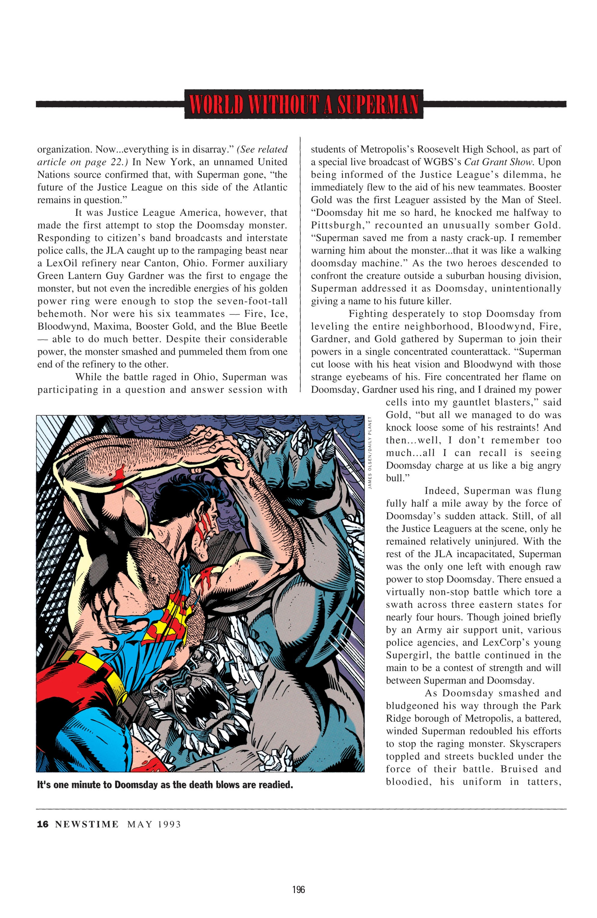 Read online The Death of Superman (1993) comic -  Issue # TPB (Part 2) - 88