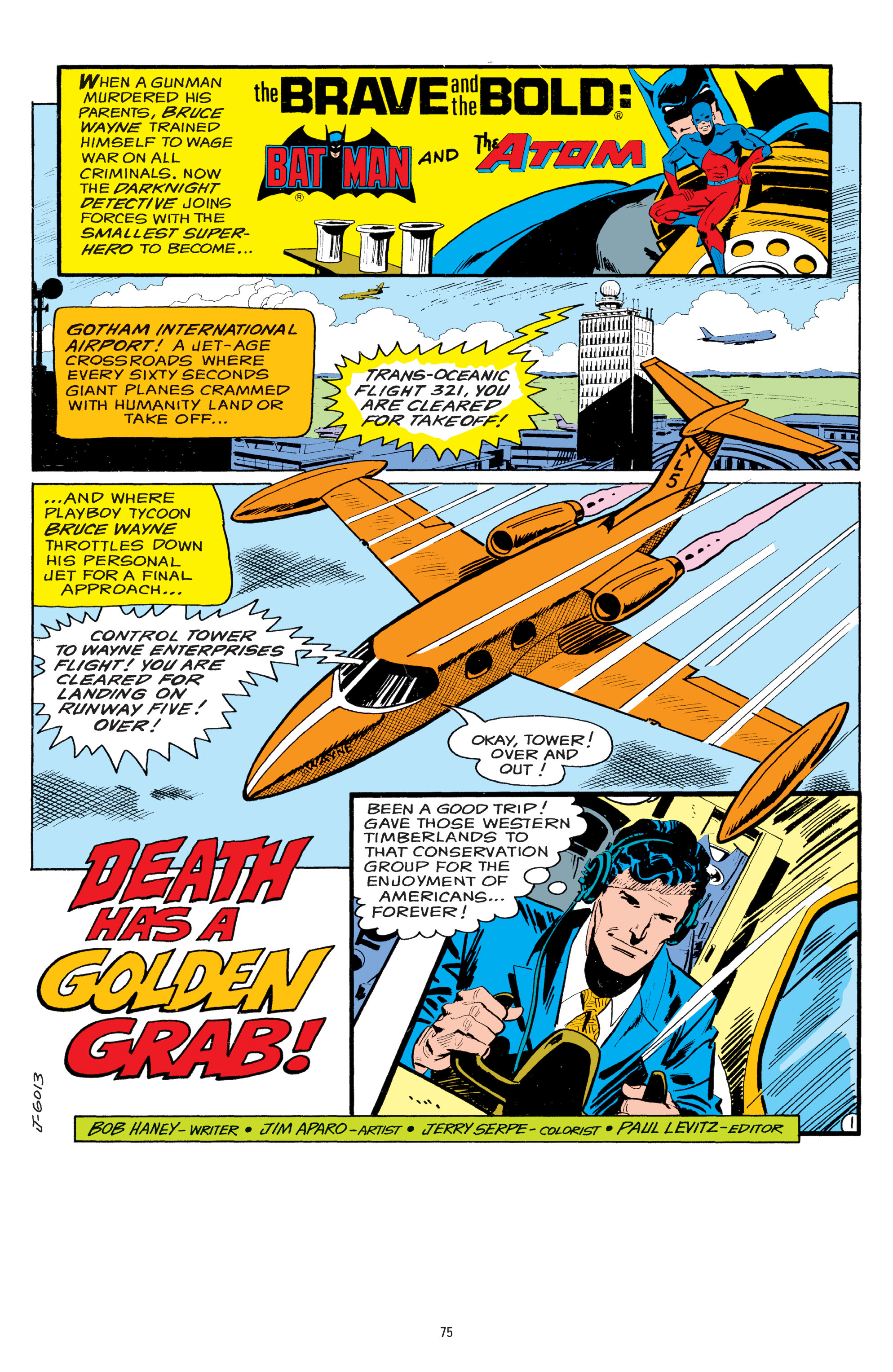 Read online Legends of the Dark Knight: Jim Aparo comic -  Issue # TPB 3 (Part 1) - 74