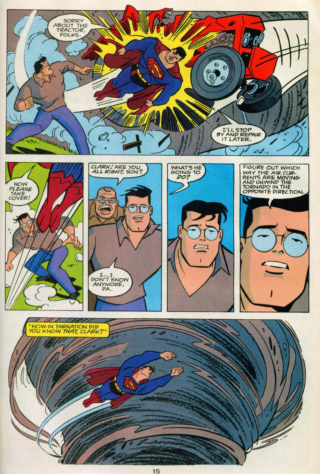 Read online Superman Adventures comic -  Issue #16 - 16