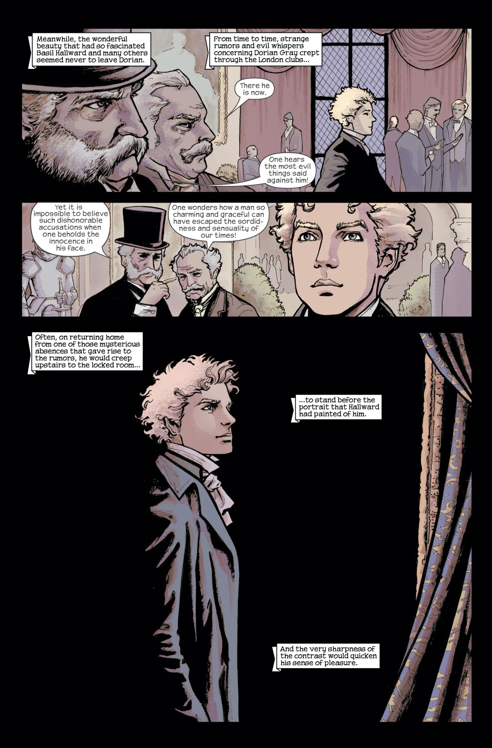 Read online Marvel Illustrated: The Picture of Dorian Gray comic -  Issue #3 - 7