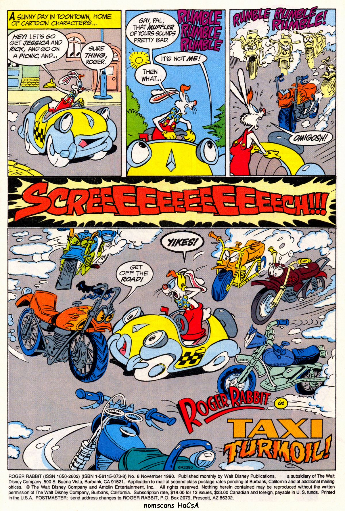 Read online Roger Rabbit comic -  Issue #6 - 3