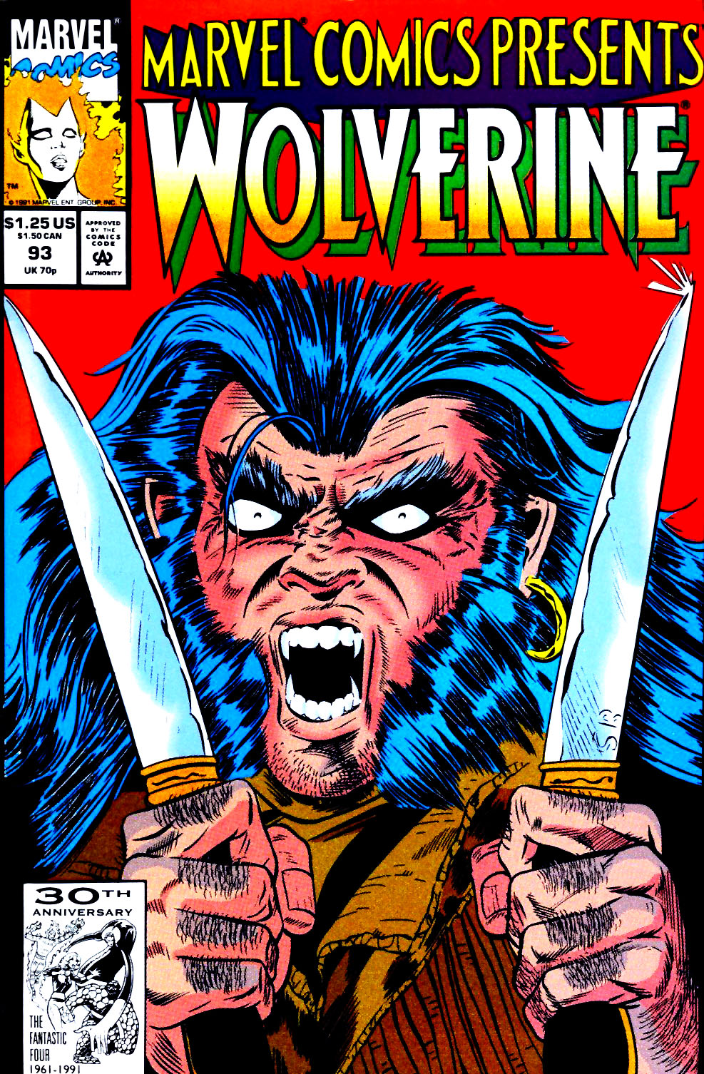 Read online Marvel Comics Presents (1988) comic -  Issue #93 - 1
