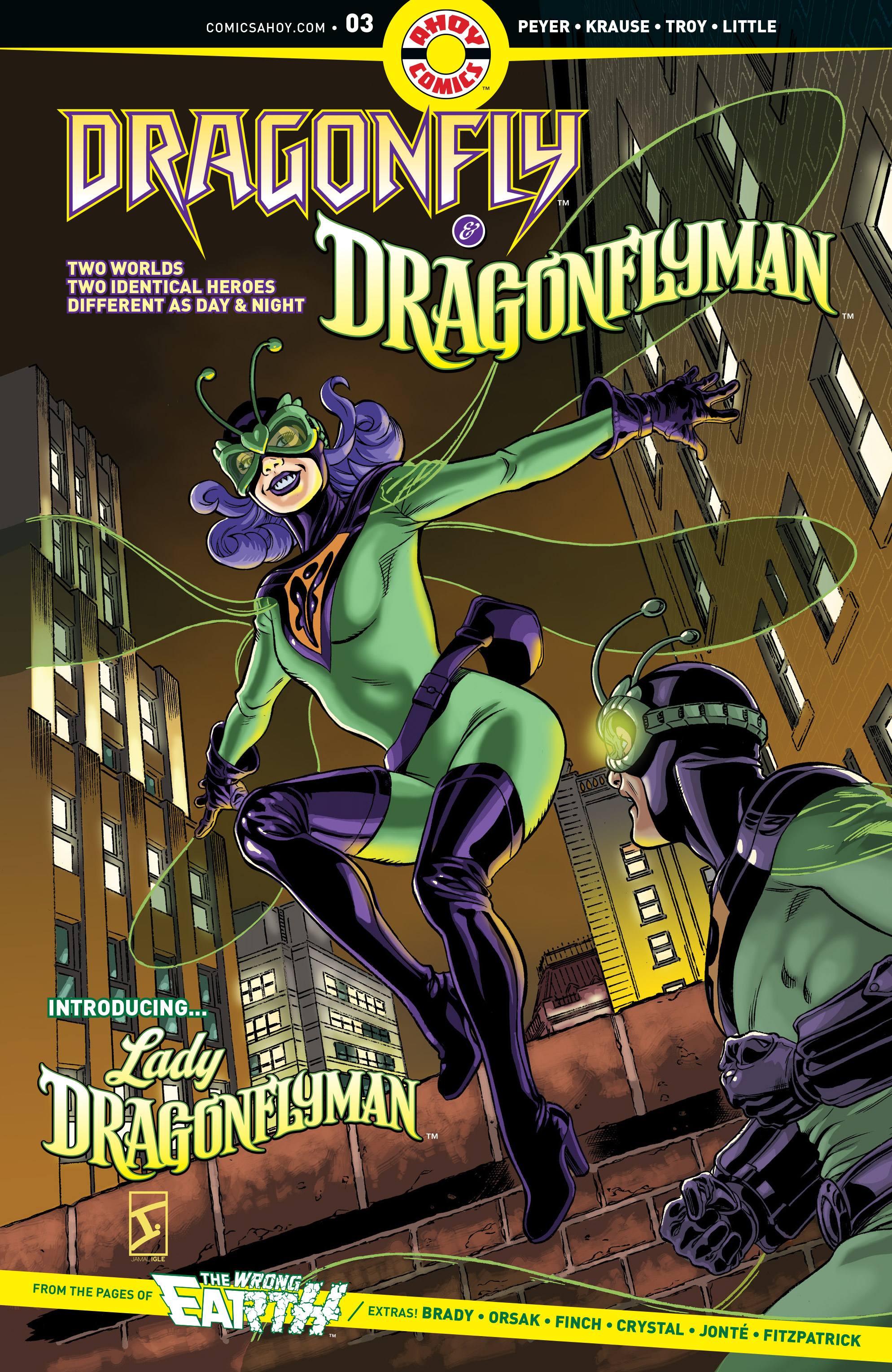 Read online Dragonfly & Dragonflyman comic -  Issue #3 - 1