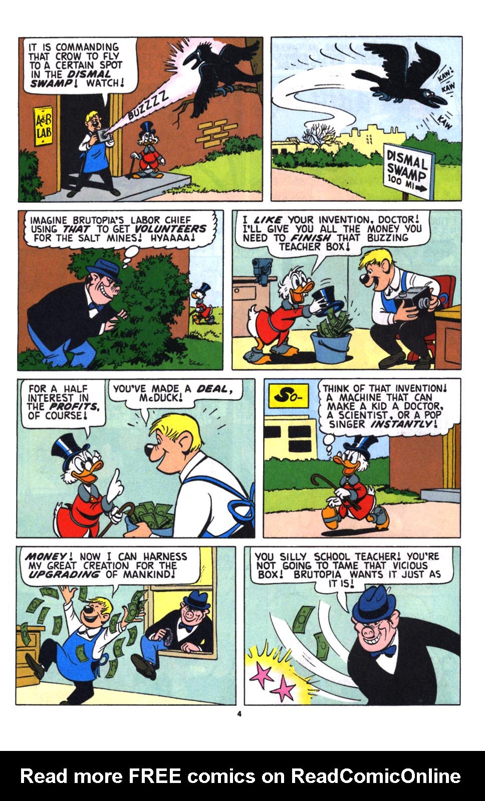 Read online Uncle Scrooge (1953) comic -  Issue #258 - 5